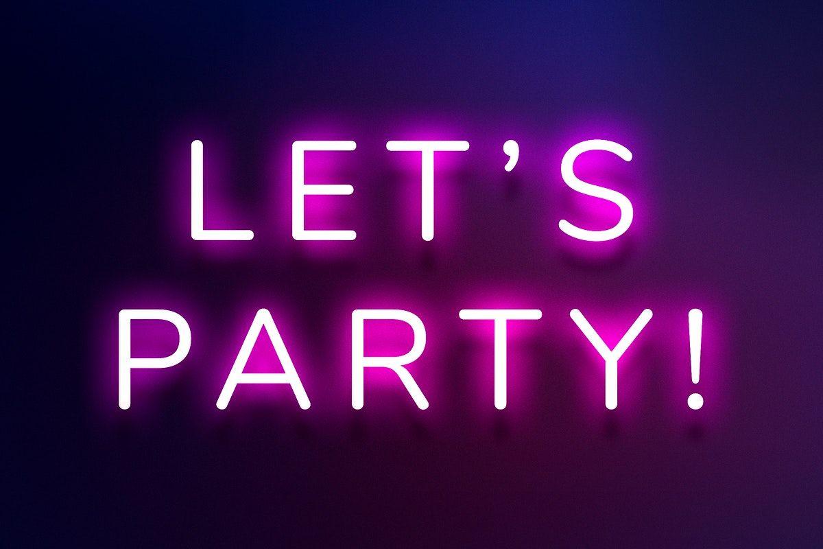 1200x800 Neon Party Wallpaper