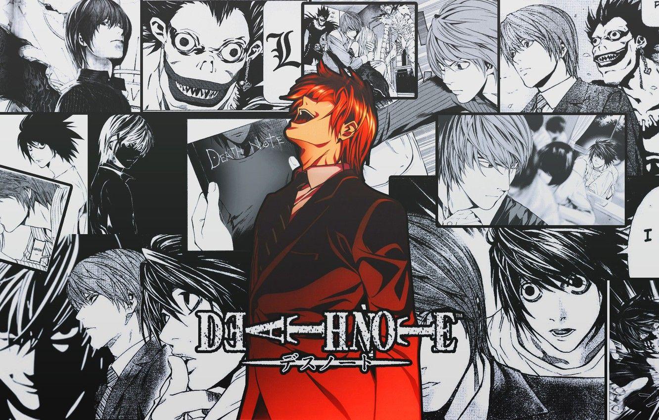 1332x850 Wallpaper Death Note, anime, manga, Yagami Light image for desktop, section прочее
