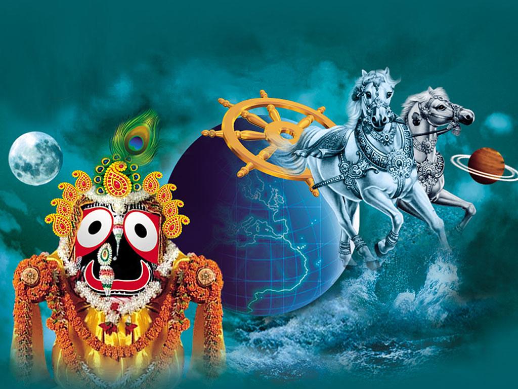 1024x768 Divine Thought - Temples, Mantras, Slokas, Festivals, Facts of God: Lord Jagannath Wallpaper
