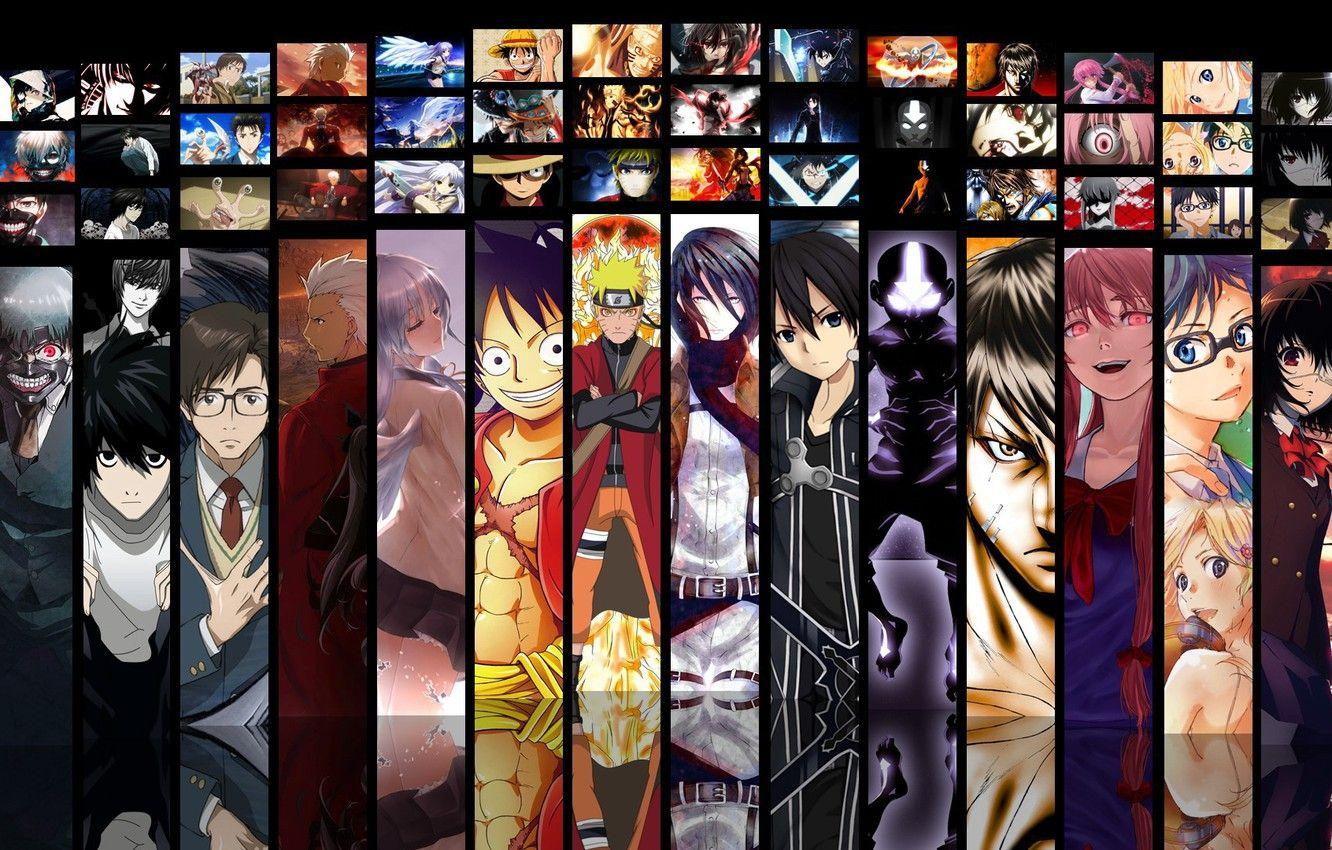 1332x850 Wallpaper Game, Death Note, Naruto, Anime, Fate Stay Night, One Piece, Pirate, Alien, Crossover, Ninja, Asian, Angel Beats!, Kanade Tachibana, Manga, Mirai Nikki, Another Image For Desktop, Section сёнэн