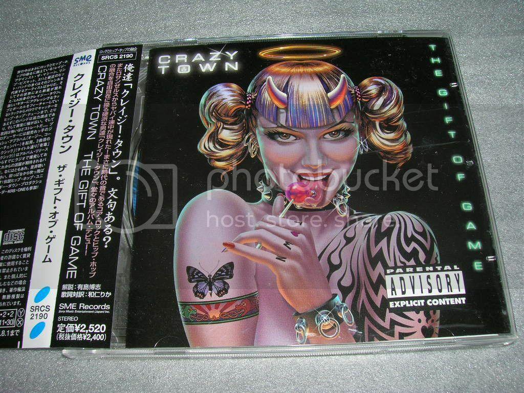 1024x768 CRAZY TOWN the gift of game JAPAN CD NuMetal
