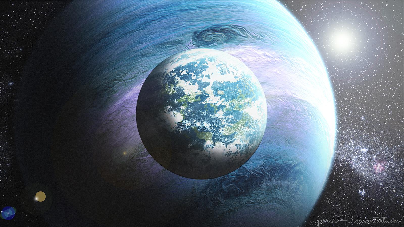 1600x900 Bad Astronomy. A star like the Sun has *six* gas giants orbiting it. with two in its habitable zone
