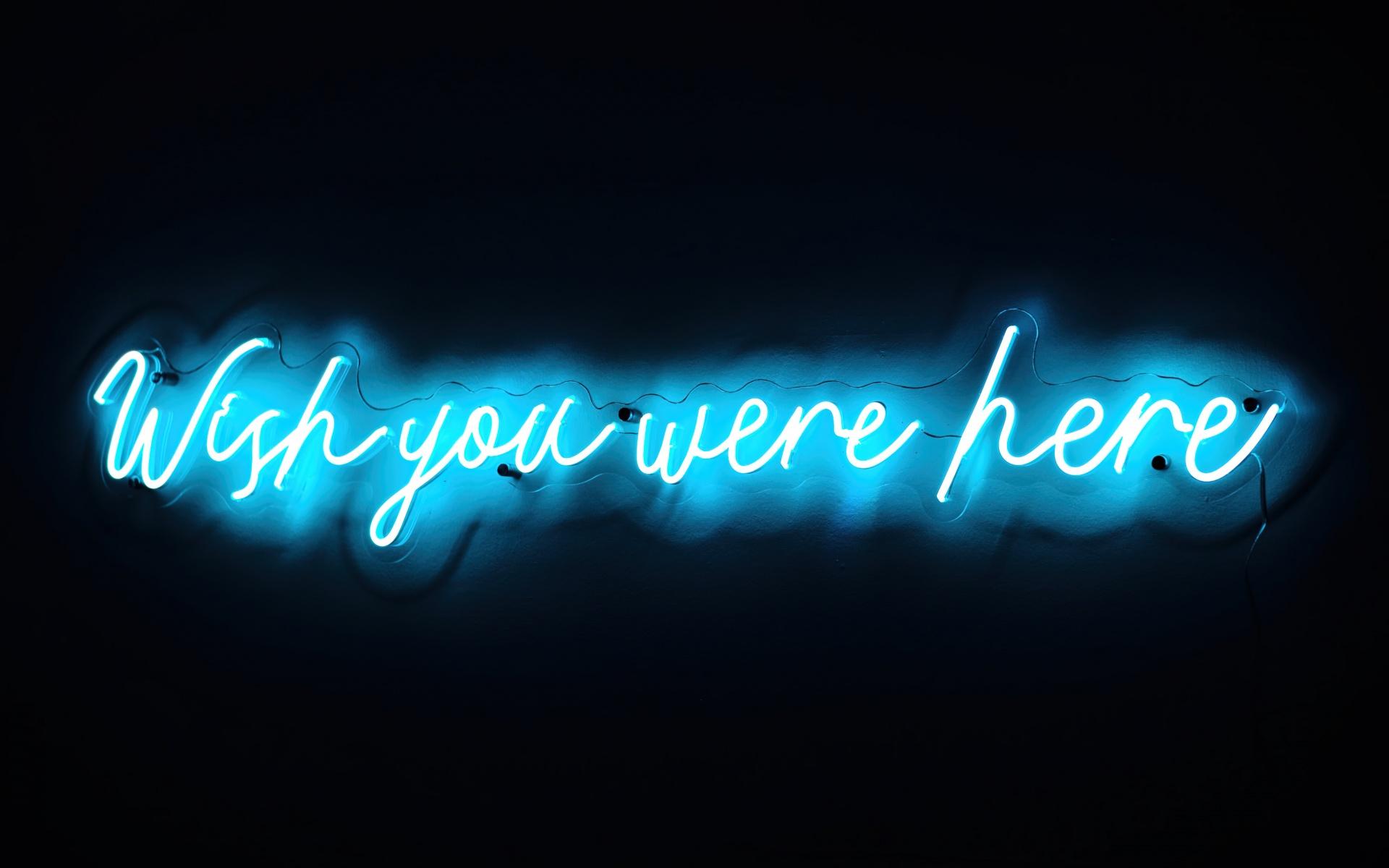 1920x1200 Wish you were here Wallpaper 4K, Love quotes, Quotes