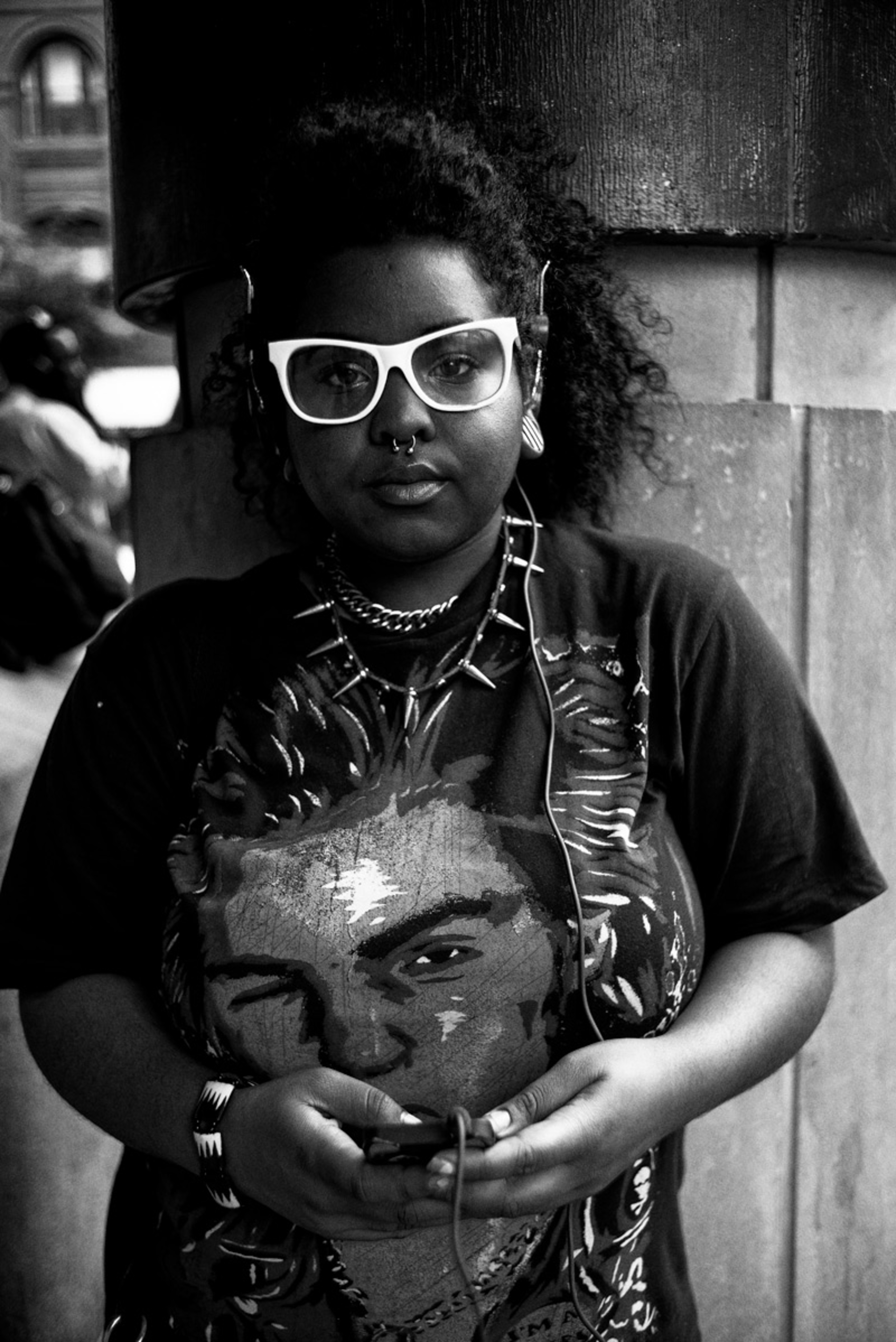 1920x2875 Photo: Girl with Sid Vicious Shirt City Paper