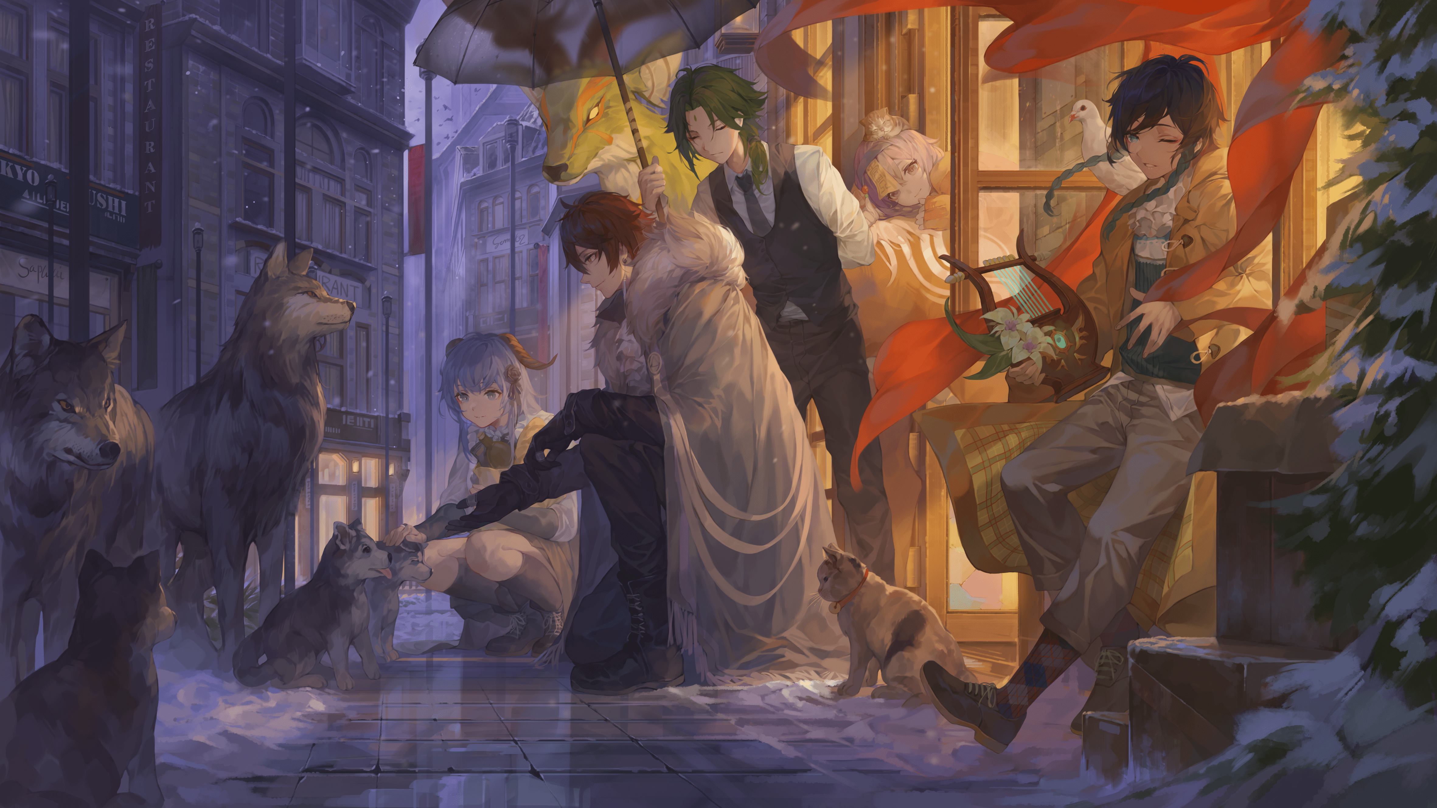 4724x2657 Genshin Impact 4k Ultra HD Wallpaper by 牧师c君