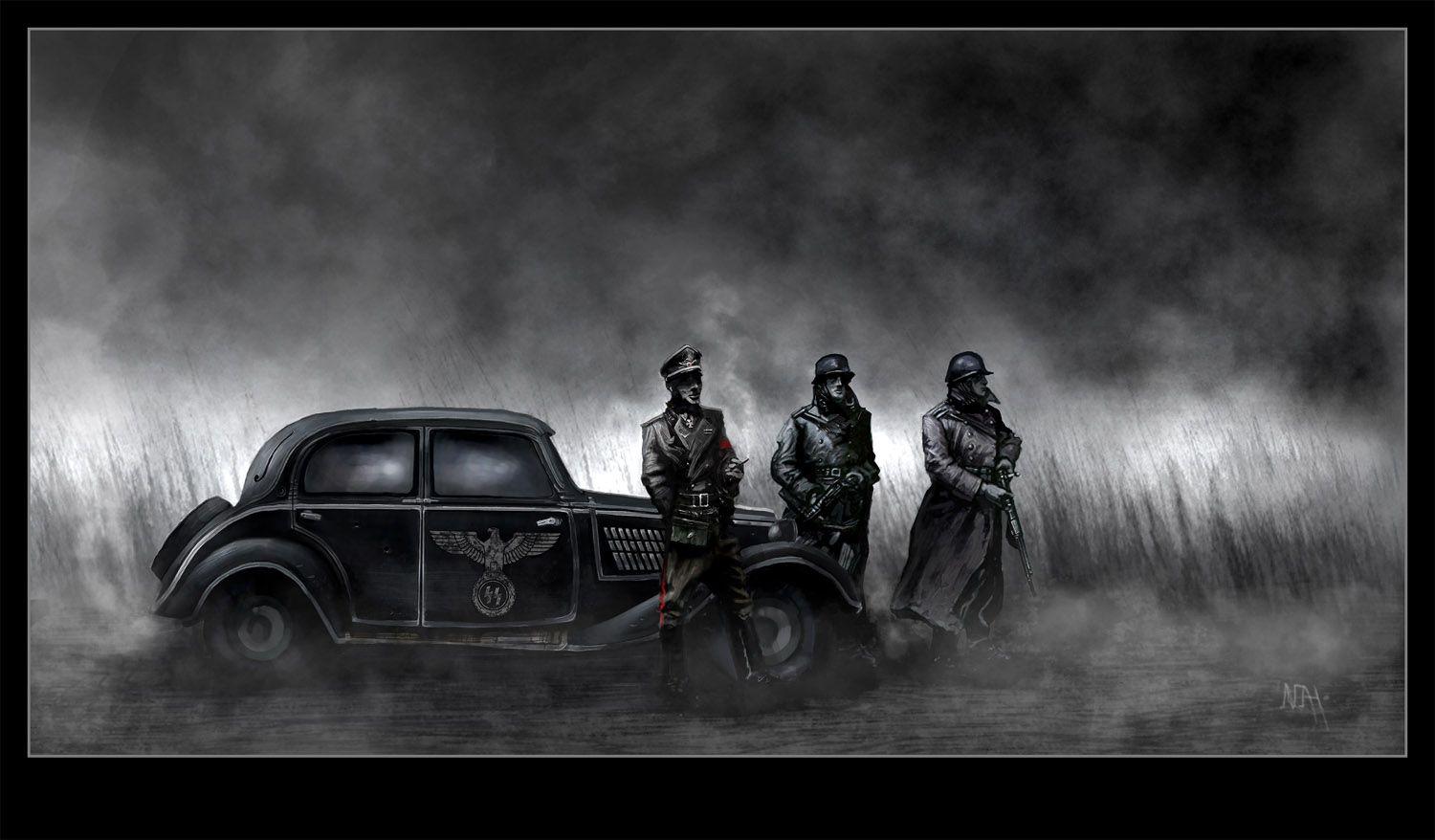 1500x878 Wallpaper Painting Art Army