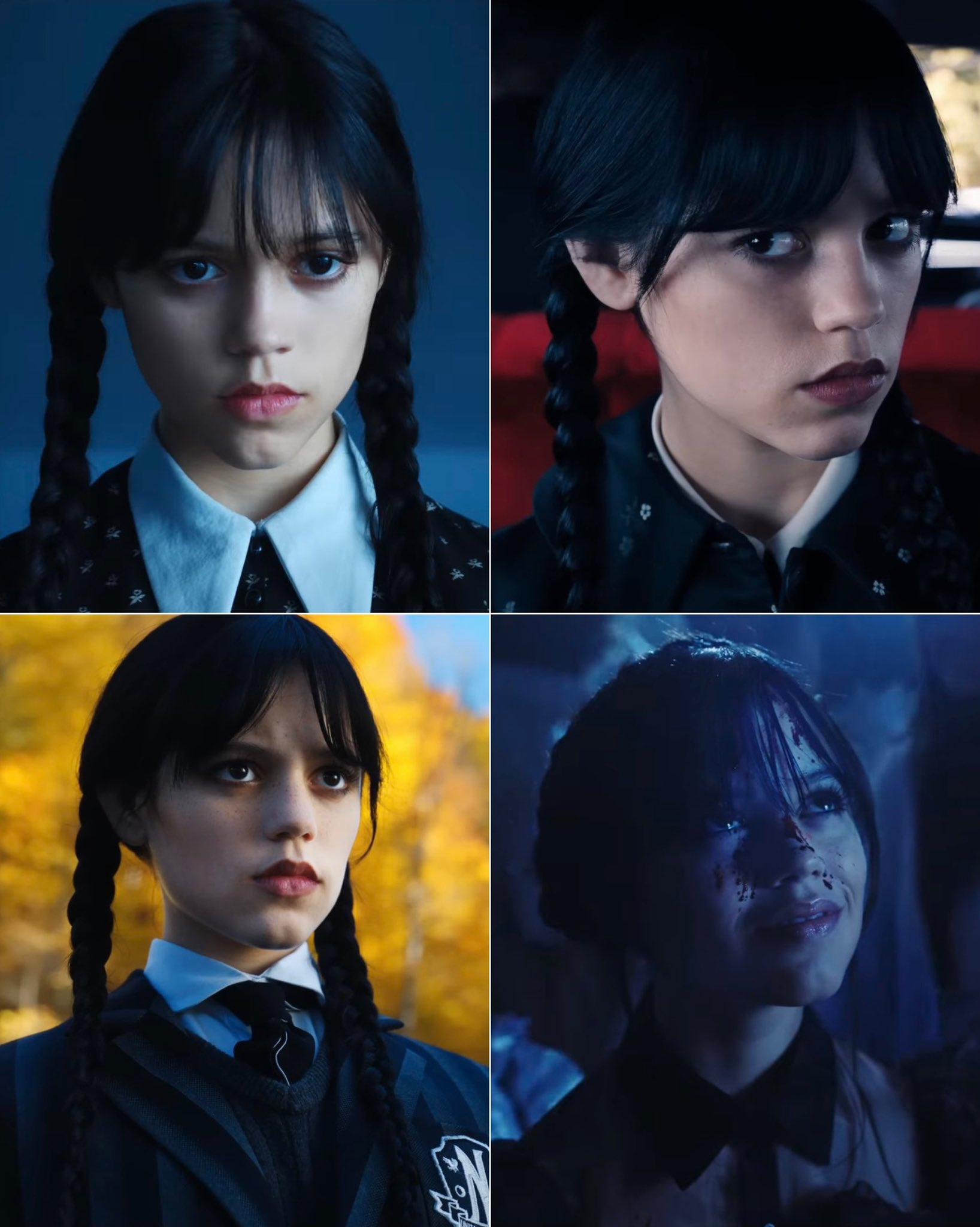 1636x2048 Pop Crave Ortega as Wednesday Addams in Netflix's ' Wednesday' series