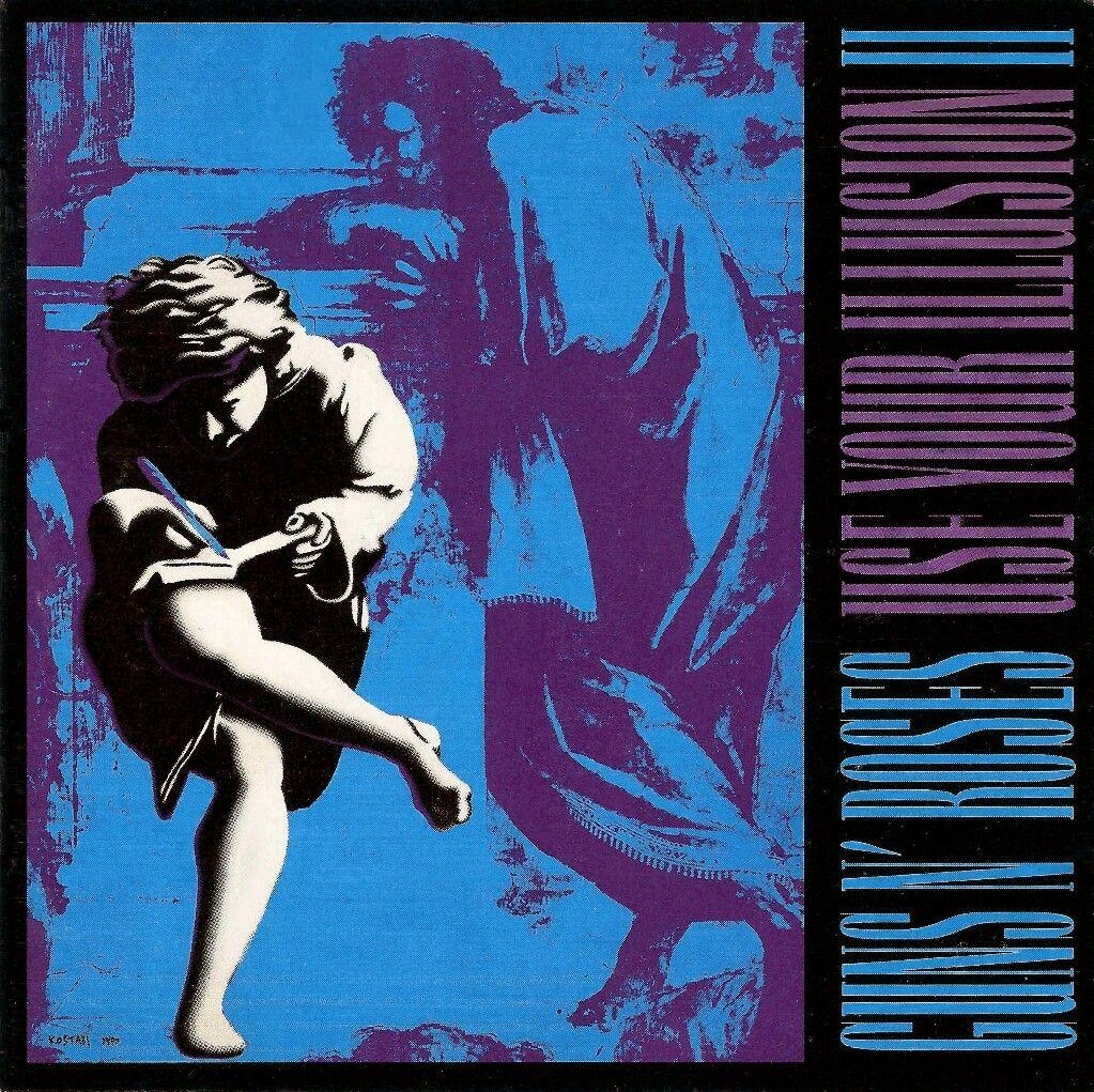 1023x1021 GUNS N' ROSES_ Use Your Illusion II. Portadas de álbumes de rock, Portadas de discos, Ilusiones