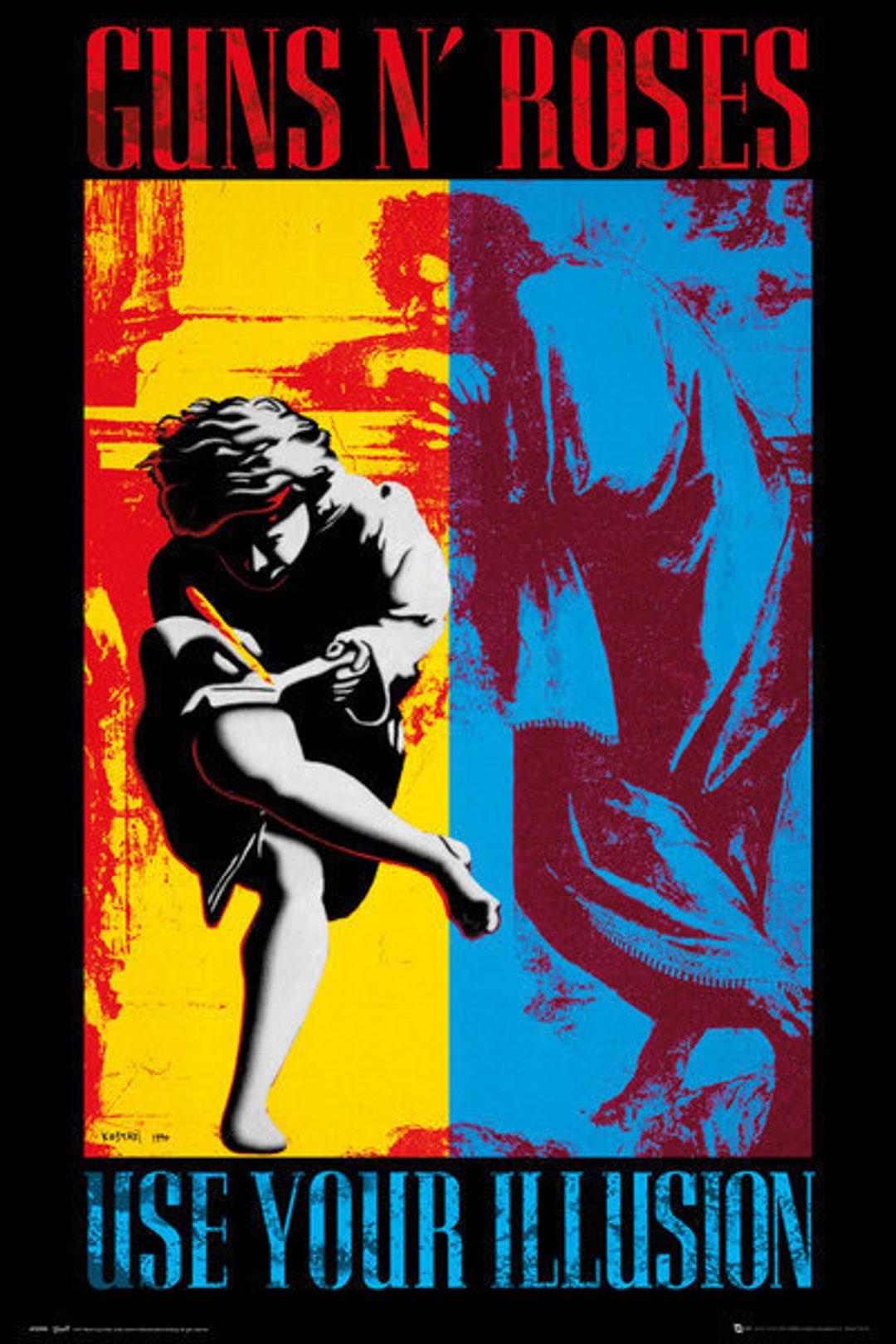 1080x1620 Brand New Guns N Roses 'use Your Illusion 12' Textile
