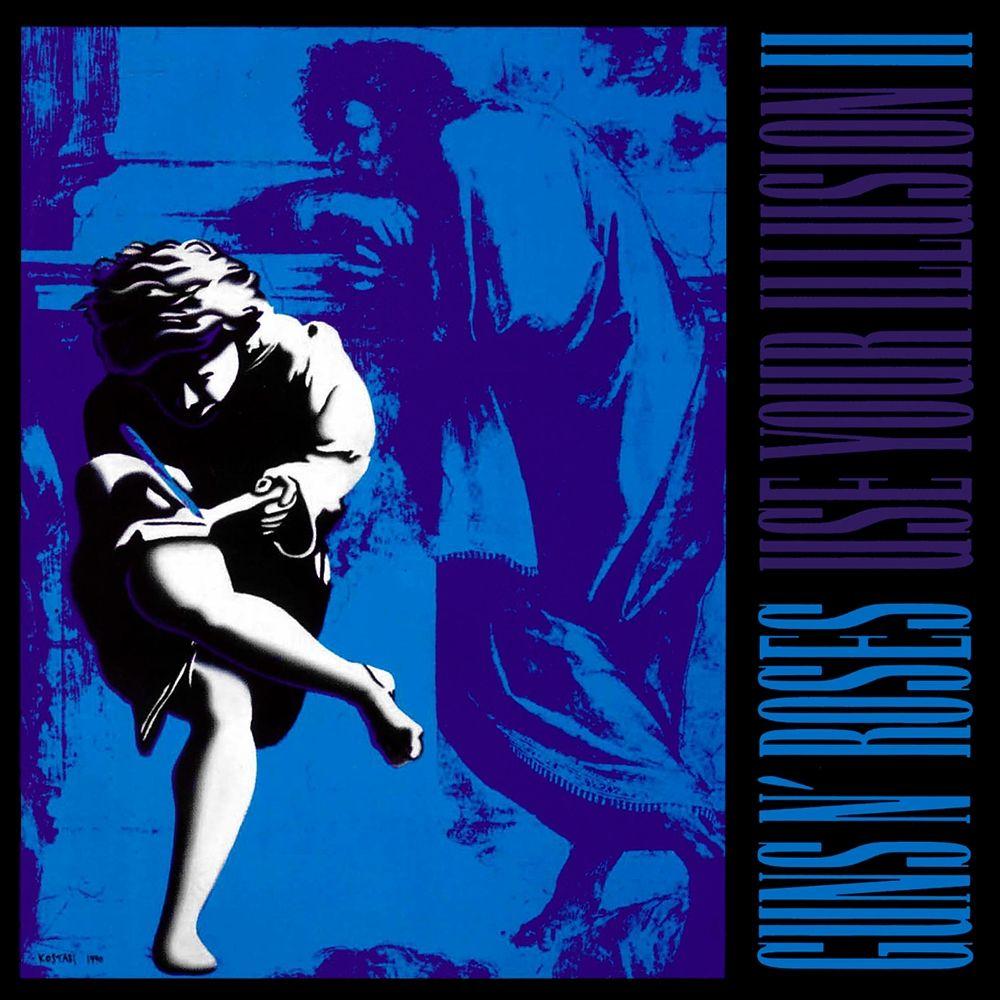 1000x1000 Guns N' Roses Use Your Illusion II album cover. Guns n roses, Illusion, Knockin' on heaven's door