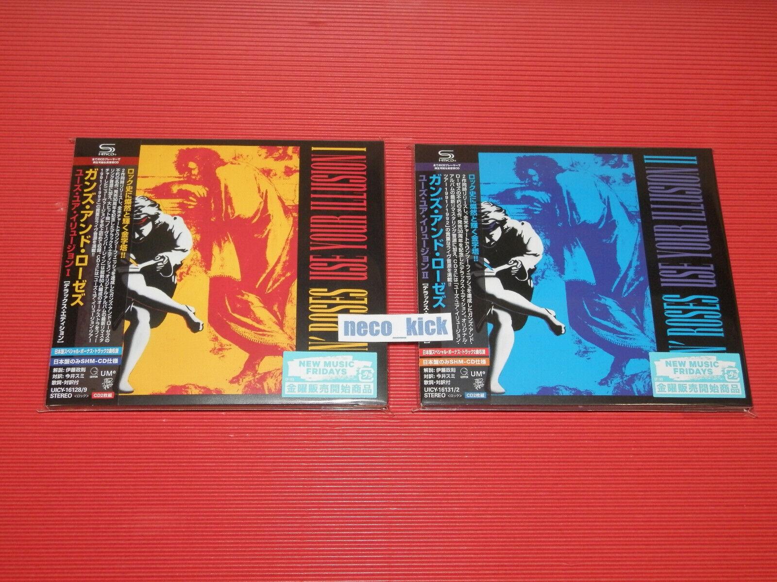 1600x1200 GUNS N' ROSES USE YOUR ILLUSION DELUXE EDITION NEW REMASTER JAPAN SHM CD SET 6WT
