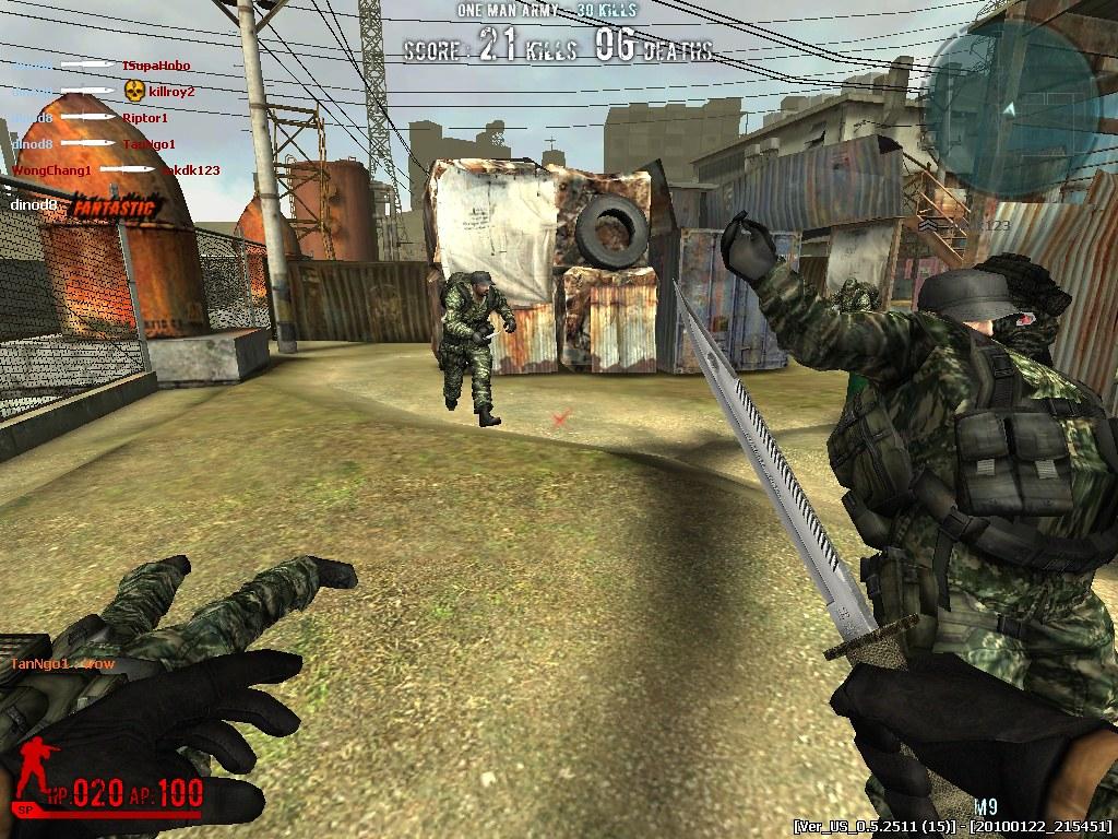 1024x768 FANTASTIC in COMBAT ARMS. Maybe I coulda got unb maybe, but