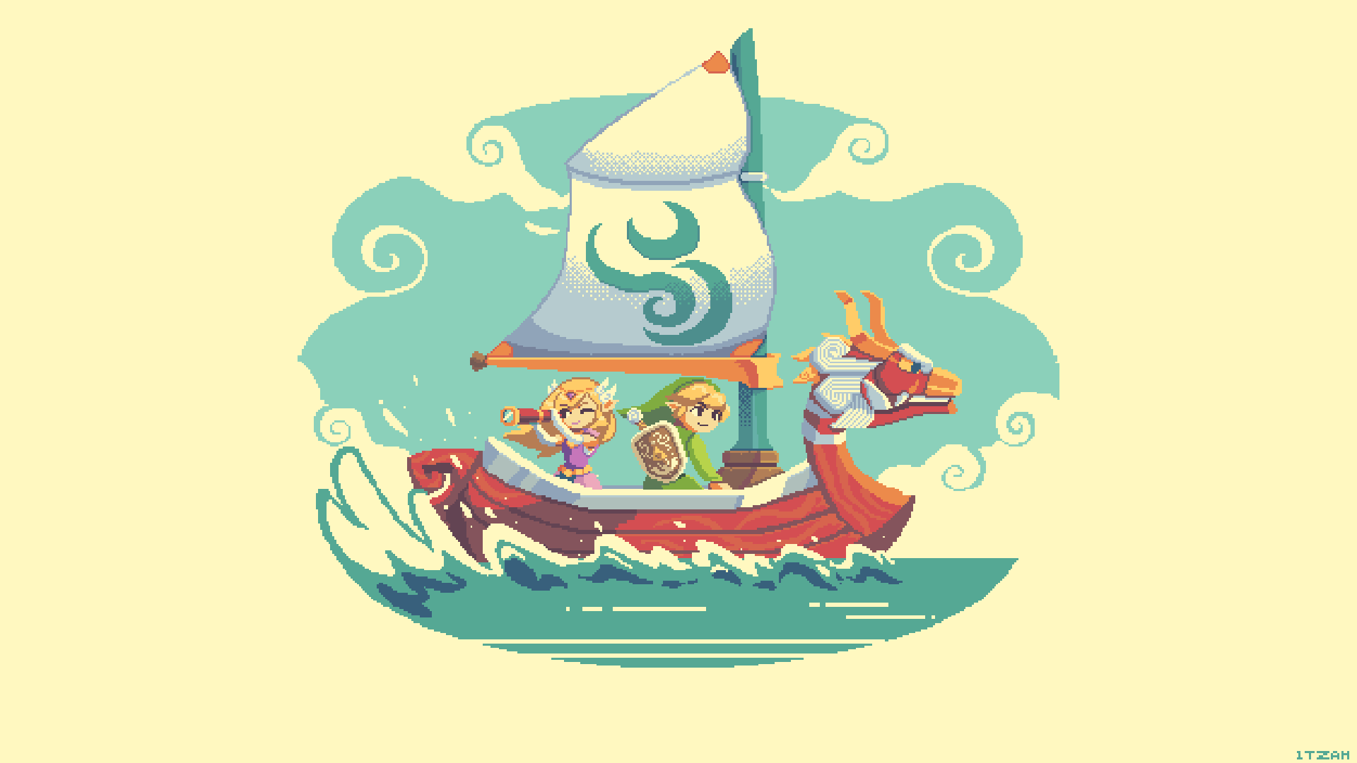 1920x1080 OC The Wind Waker Wallpaper