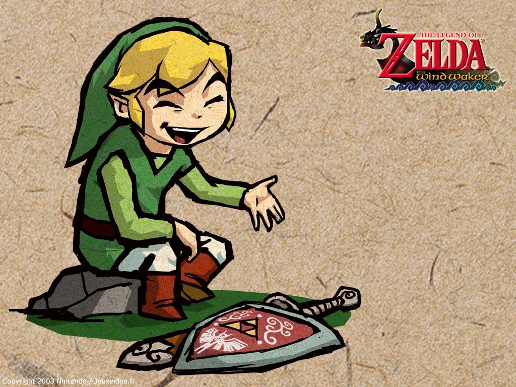 1024x768 The Wind Waker Legend of Zelda Wallpaper