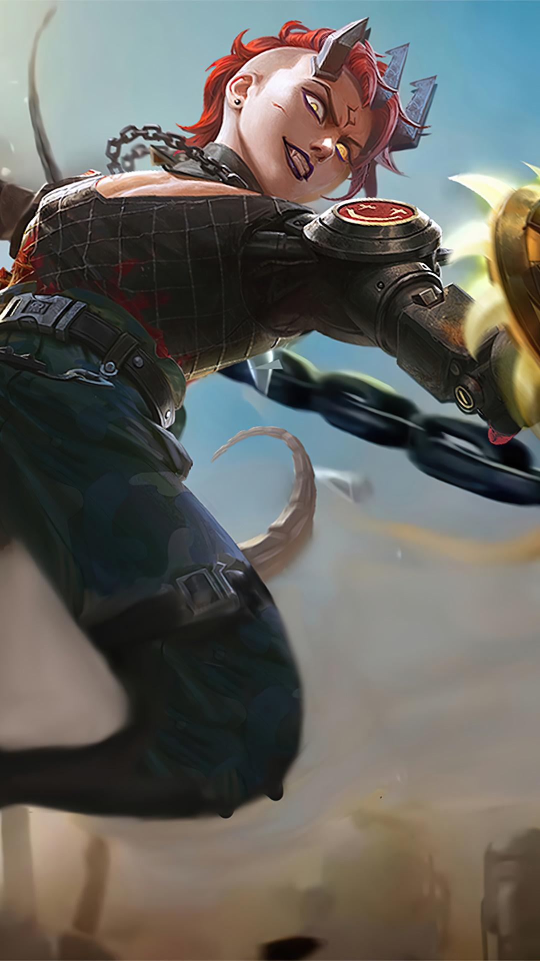 1080x1920 Dyrroth, Mobile Legends HD Gallery HD Wallpaper