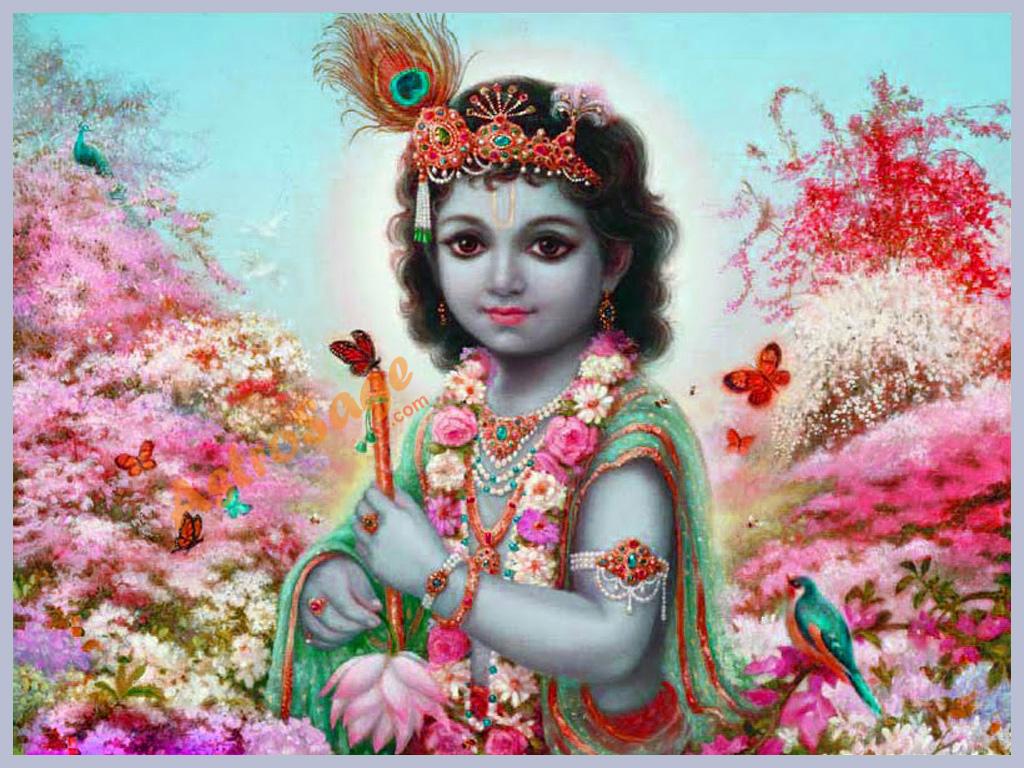 1024x768 Krishna Wallpaper for Desktop