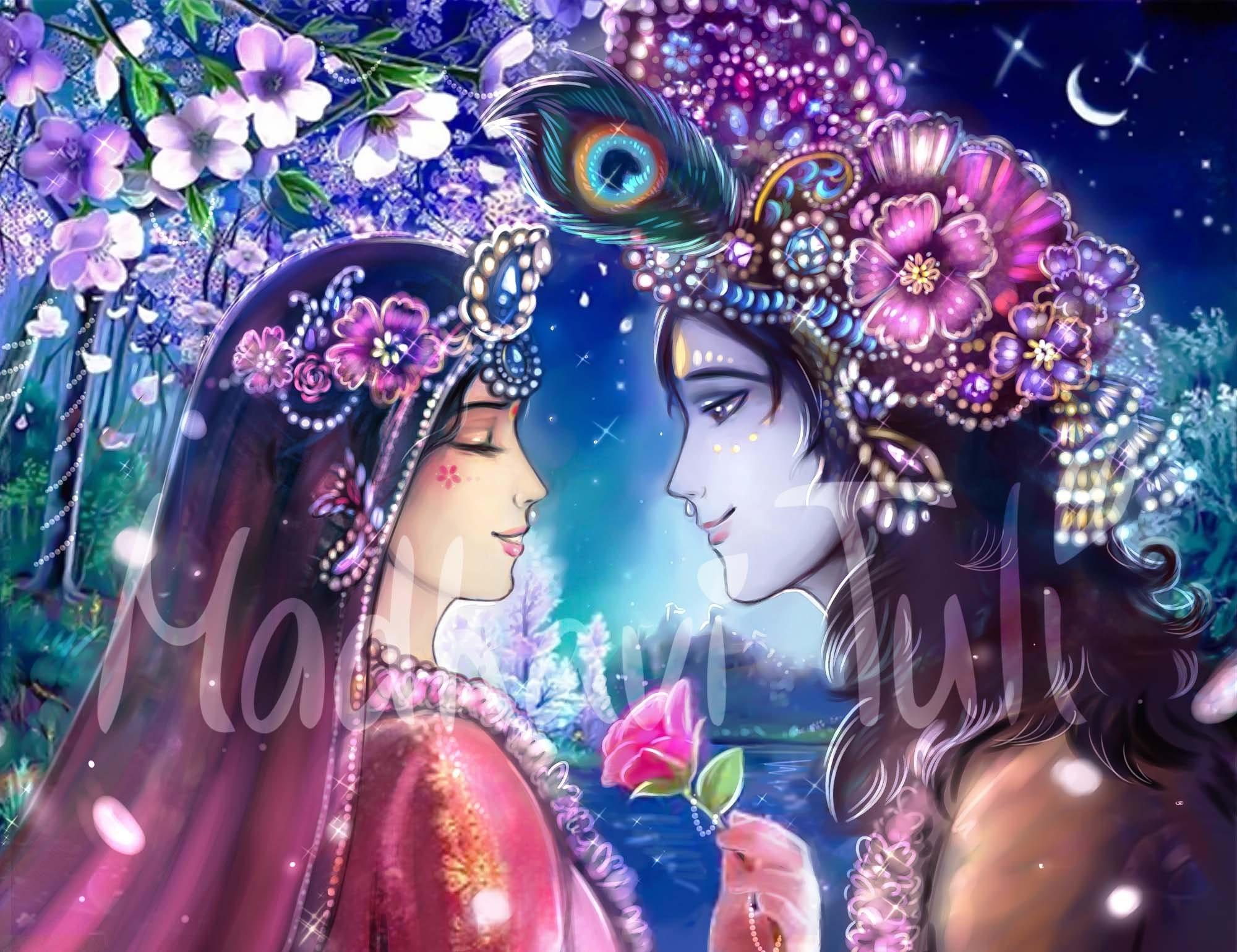 2000x1539 Krishna Laptop Wallpaper