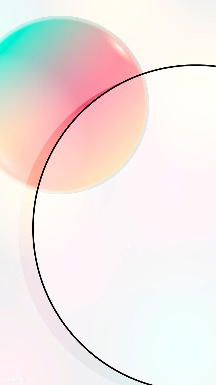 736x1308 Colorful round geometric mobile phone wallpaper vector / Aew. Phone wallpaper, Abstract iphone wallpaper, Samsung galaxy wallpaper