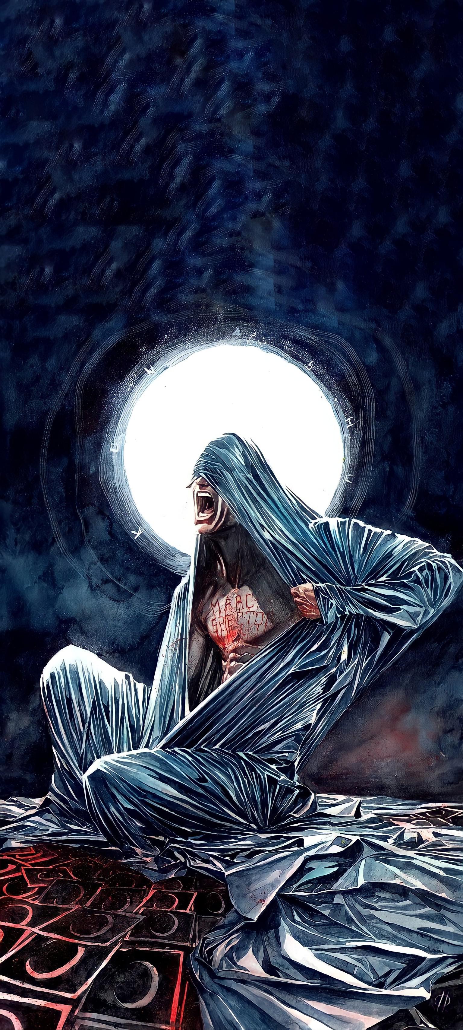 1536x3414 People seemed to like the first one, so, more Moon Knight Wallpaper