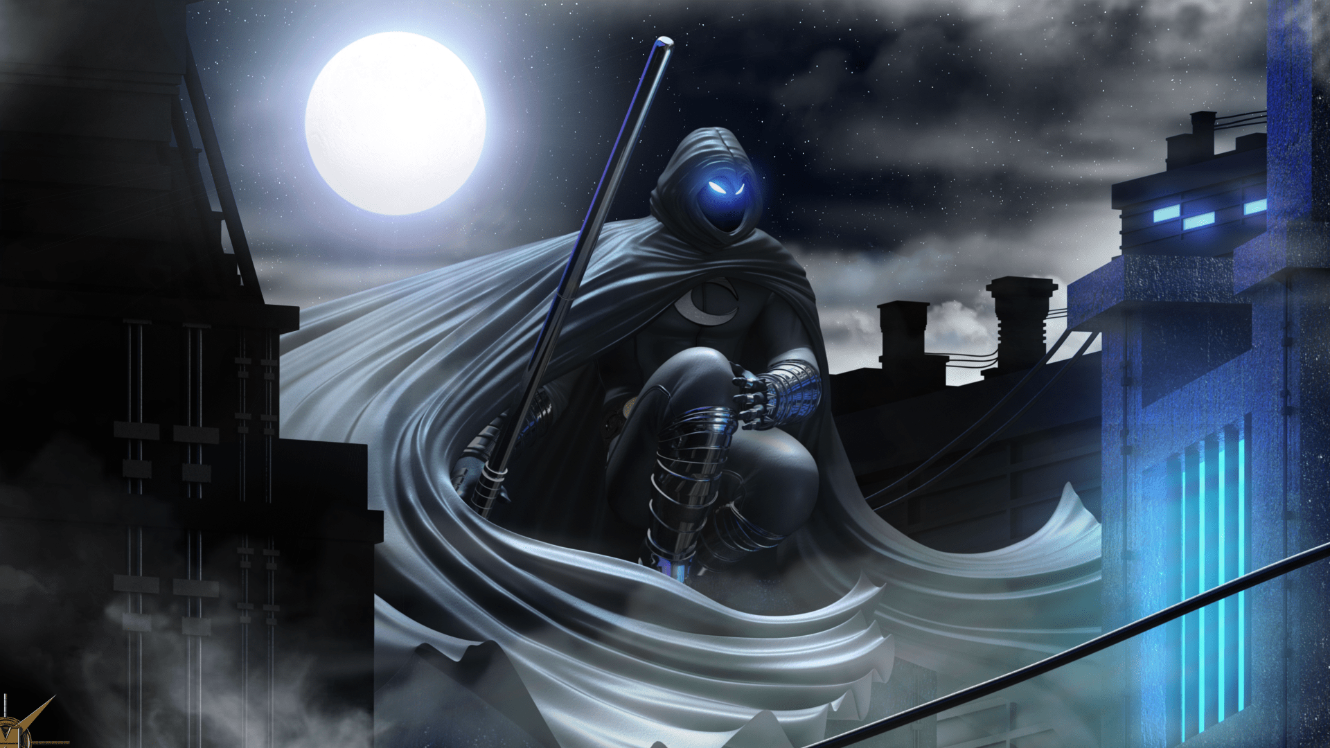 1920x1080 MOON KNIGHT marvel ge wallpaperx1080