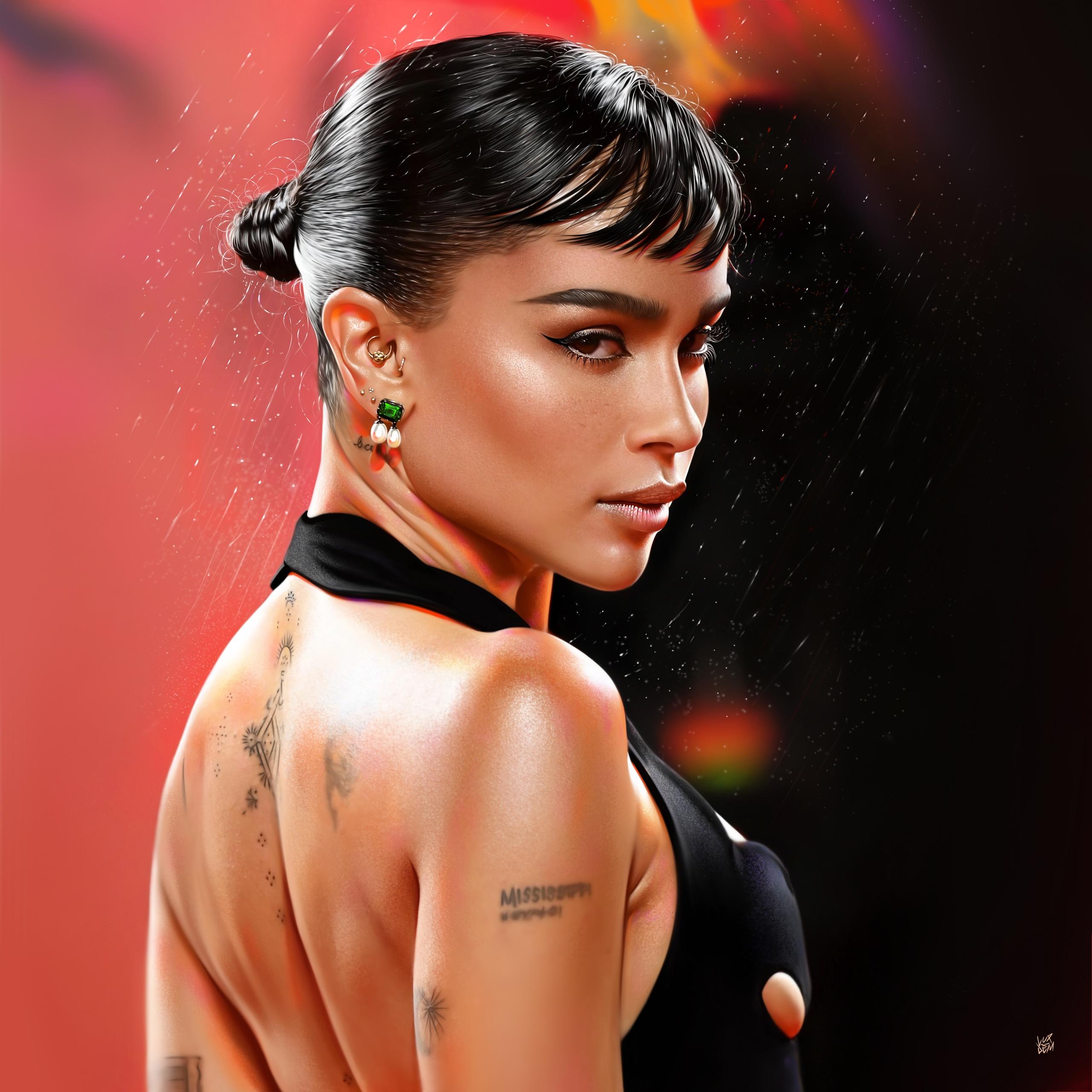 2560x2560 Zoe Kravitz Wallpaper 4K, American actress, People