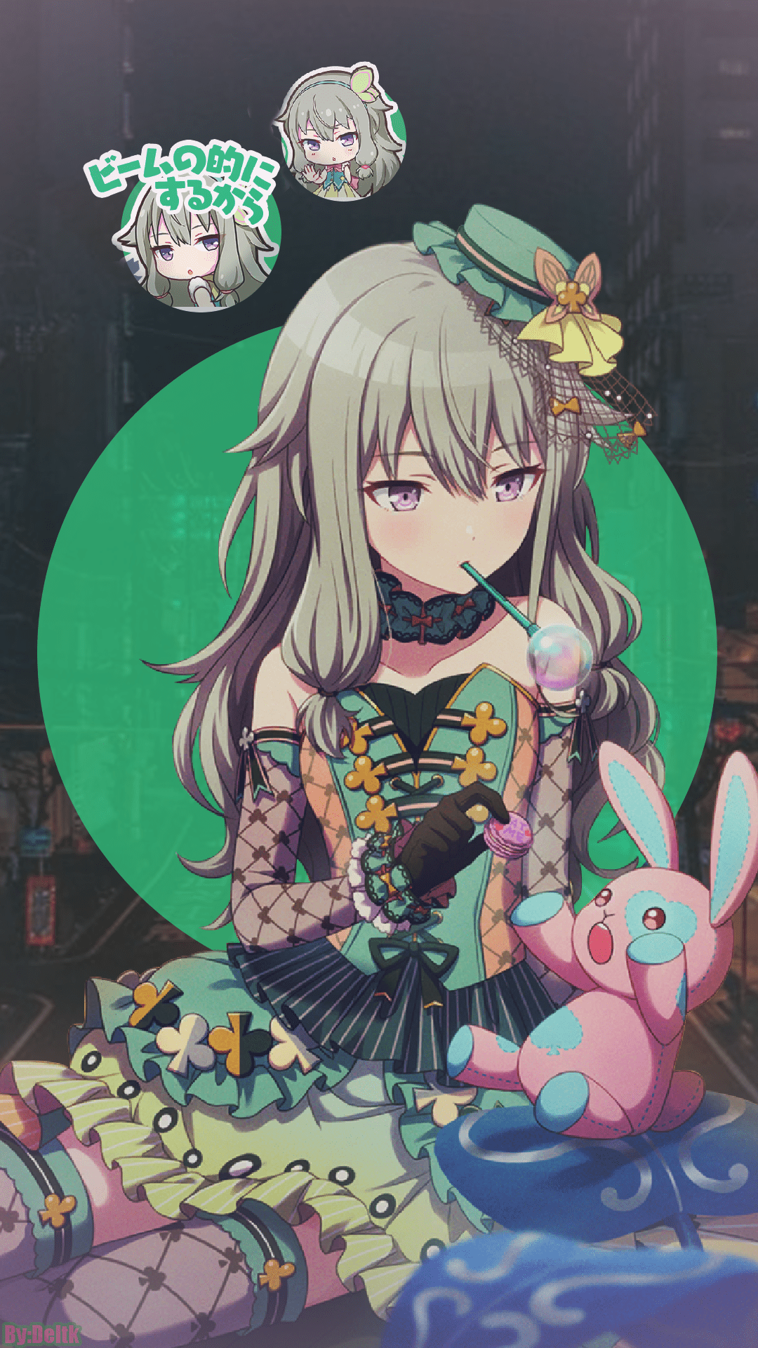 1080x1920 Project Sekai Colorful Stage Purple Eyes Purple Eyeshadow Anime City Anime Girls Wallpaper:1080x1920