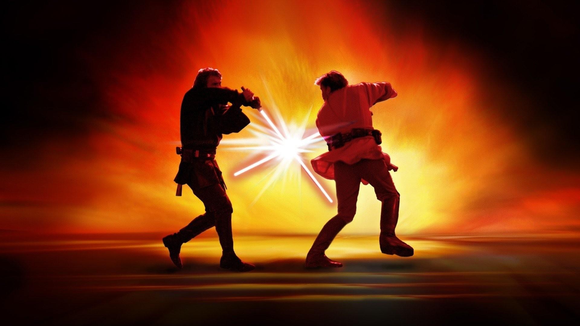 1920x1080 Mustafar duel Wallpaper Download