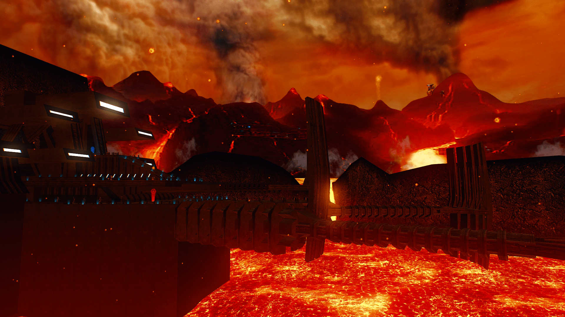 1920x1080 Rezzed Mustafar 1.1 will look amazing with the Graphics Mod! image WARS Battlefront 2 Remaster mod for Star Wars Battlefront II