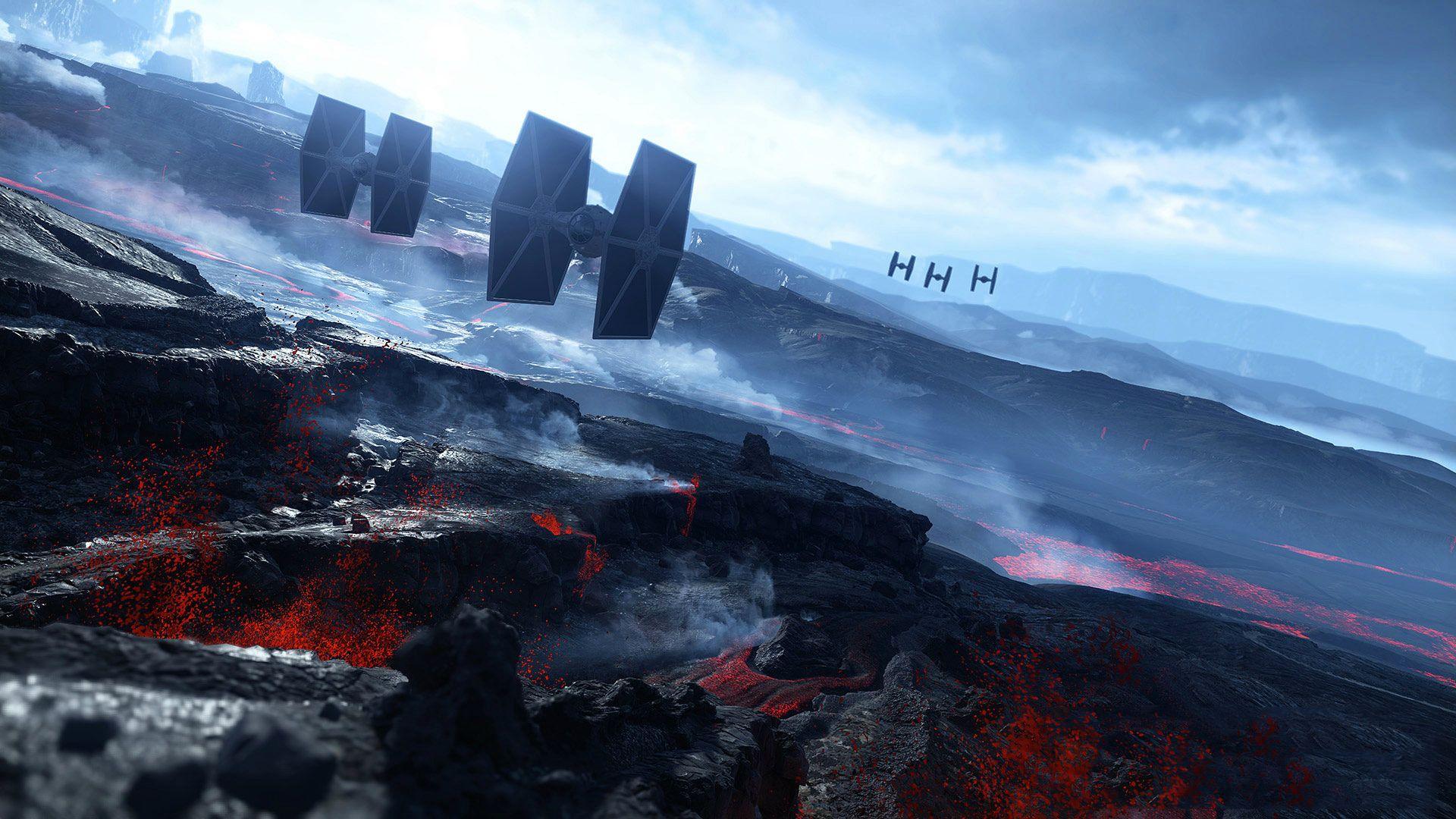 1920x1080 Free download I photohopped out the Star Wars Battlefront logo to make a nice [1920x1080] for your Desktop, Mobile & Tablet. Explore Mustafar Wallpaper