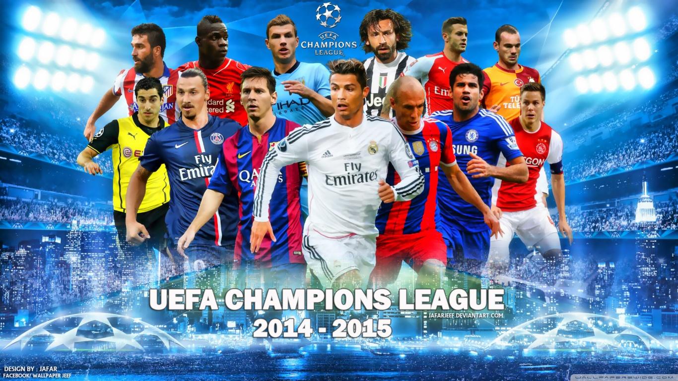 1366x768 UEFA CHAMPIONS LEAGUE 2014 2015 Ultra HD Desktop Background Wallpaper For 4K UHD TV : Tablet
