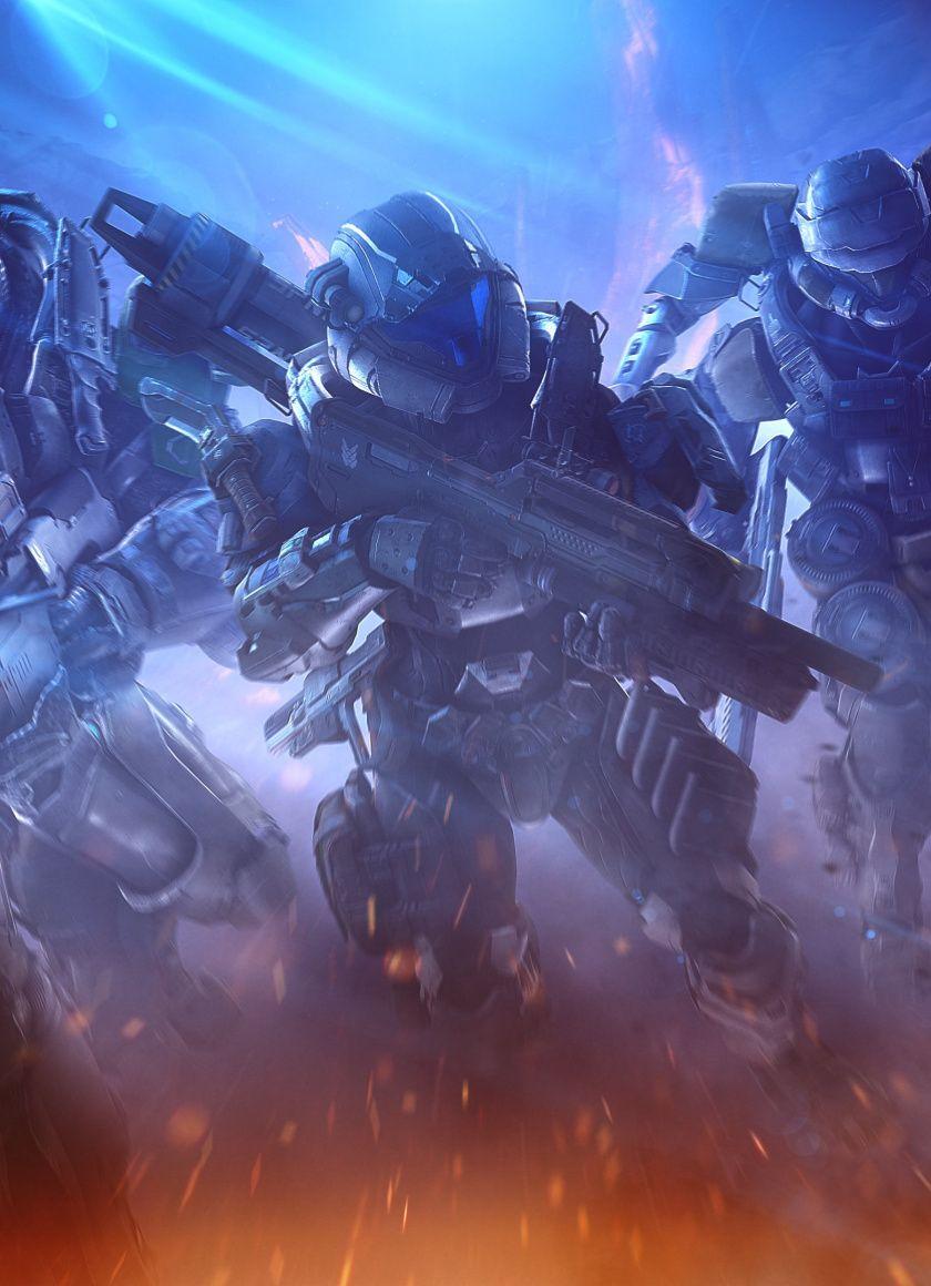 840x1160 Downaload Spartans, halo series, soldiers wallpaper, 840x1160