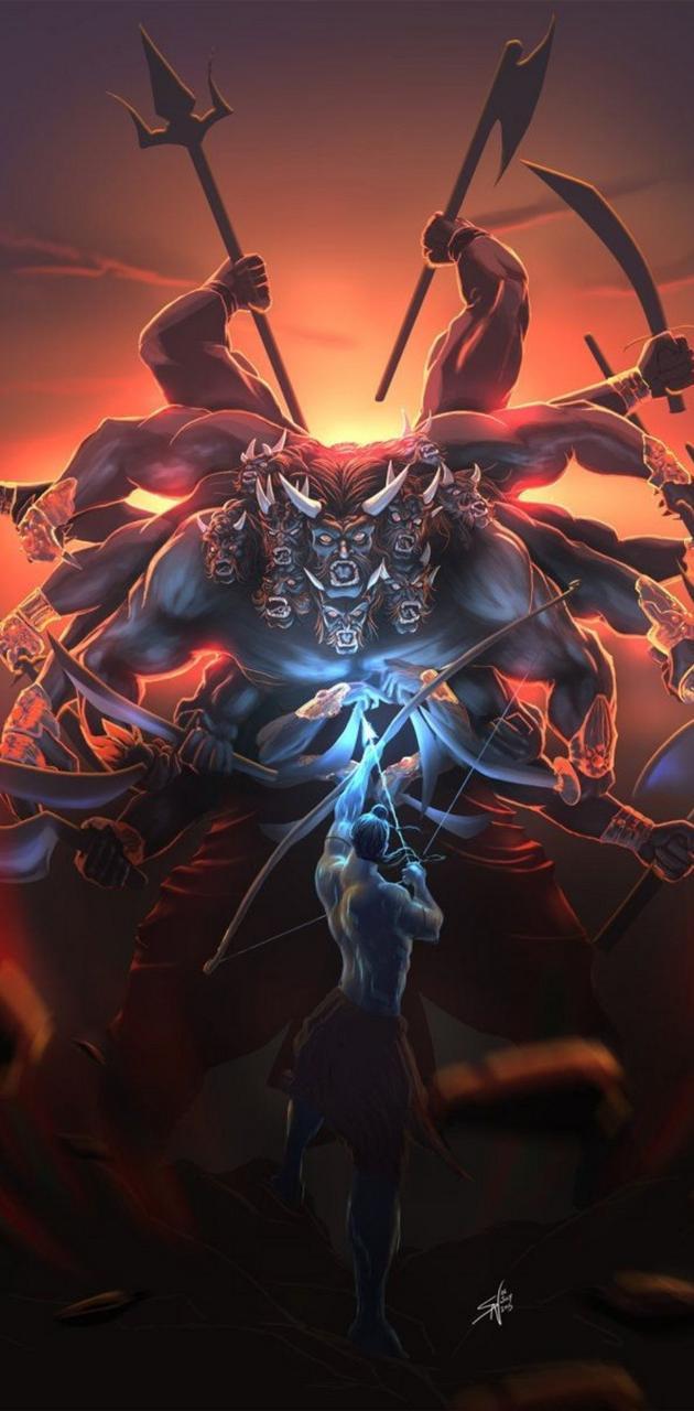630x1280 Rama killing wallpaper