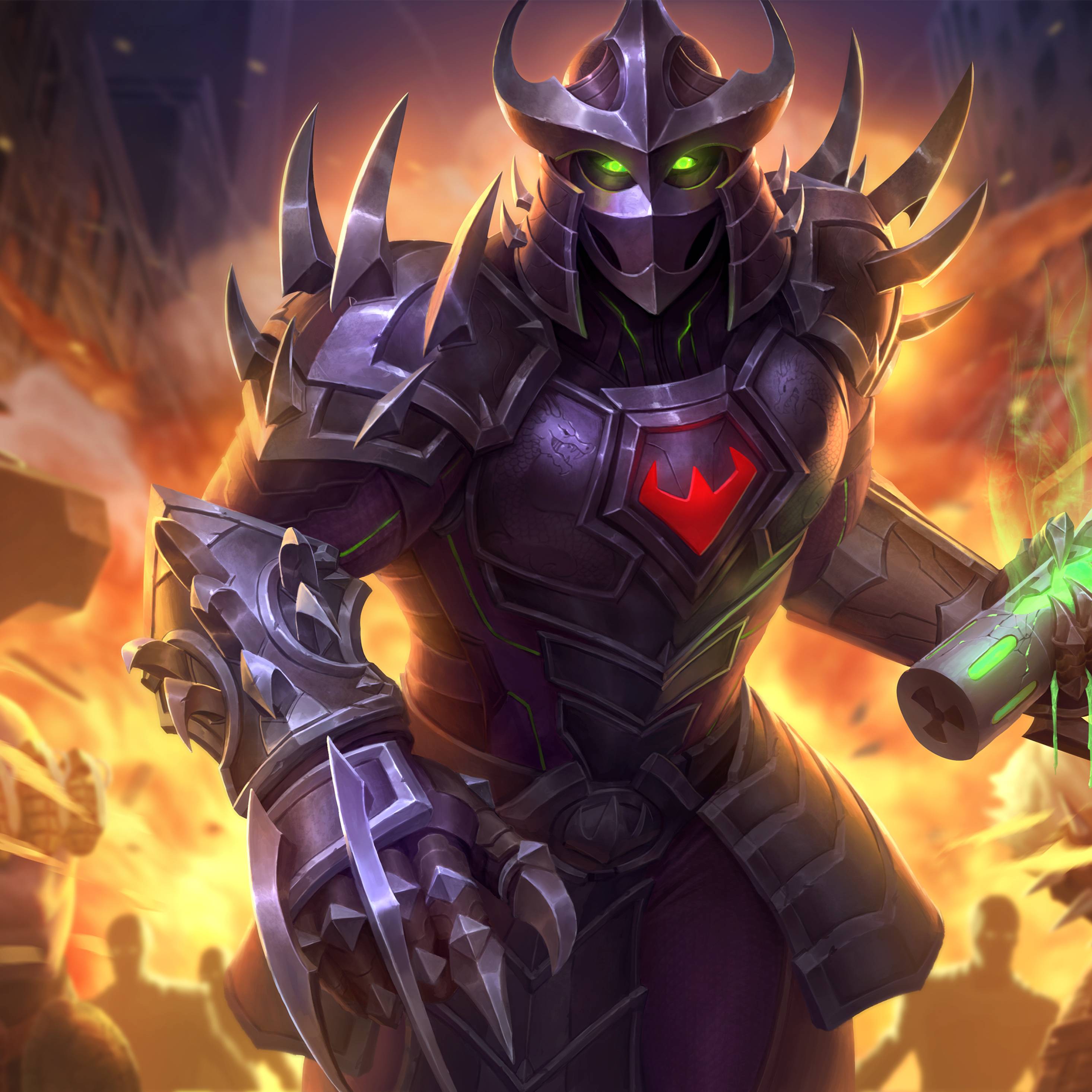 2932x2932 Super Shredder Ravana Smite iPad Pro Retina Display Wallpaper, HD Games 4K Wallpaper, Image, Photo and Background
