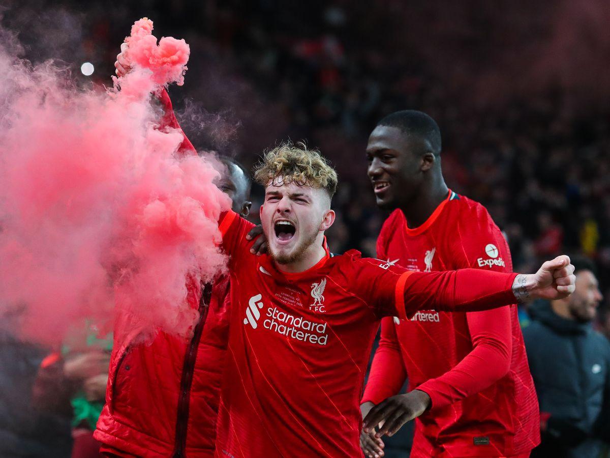 1200x900 FA approach Harvey Elliott for explanation over Liverpool celebrations after Carabao Cup win