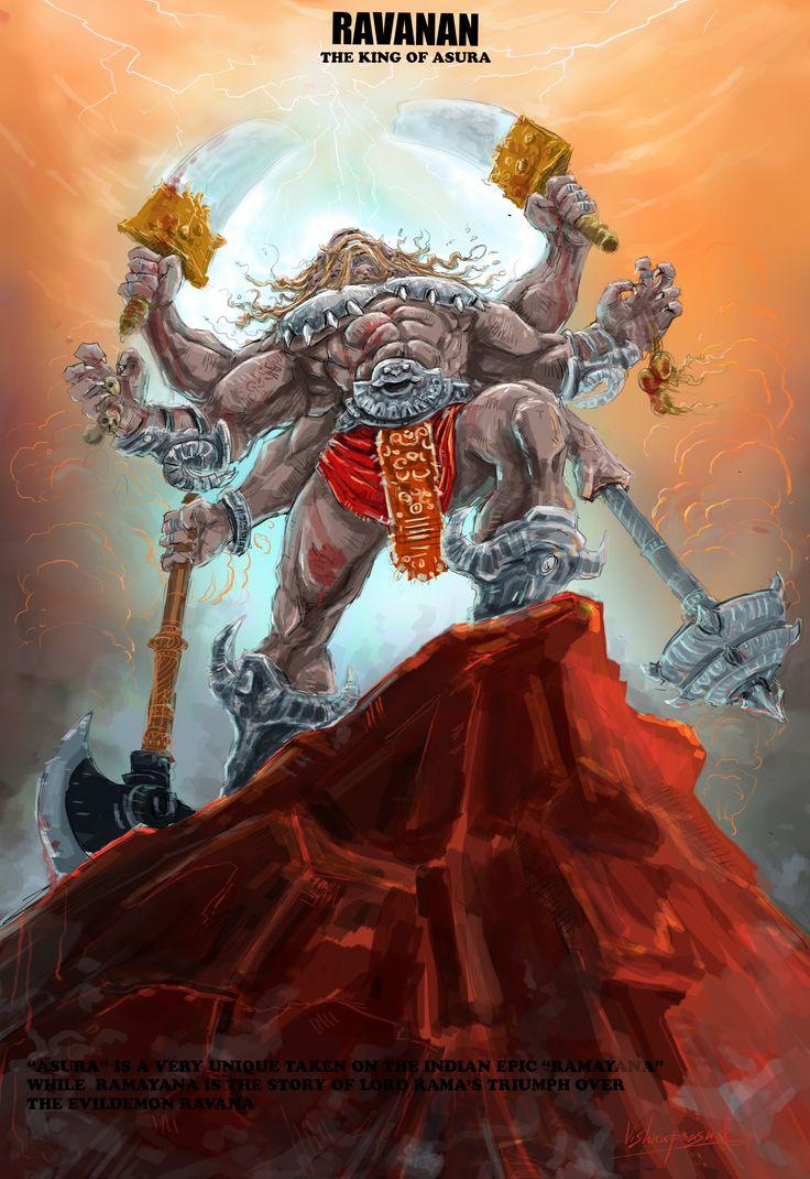 736x1070 The Ravana, vishnu prasad. Lord shiva painting, Lord vishnu wallpaper, Temple photography