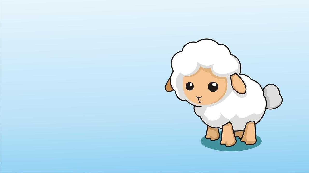 1280x719 Lamb Wallpaper Orange