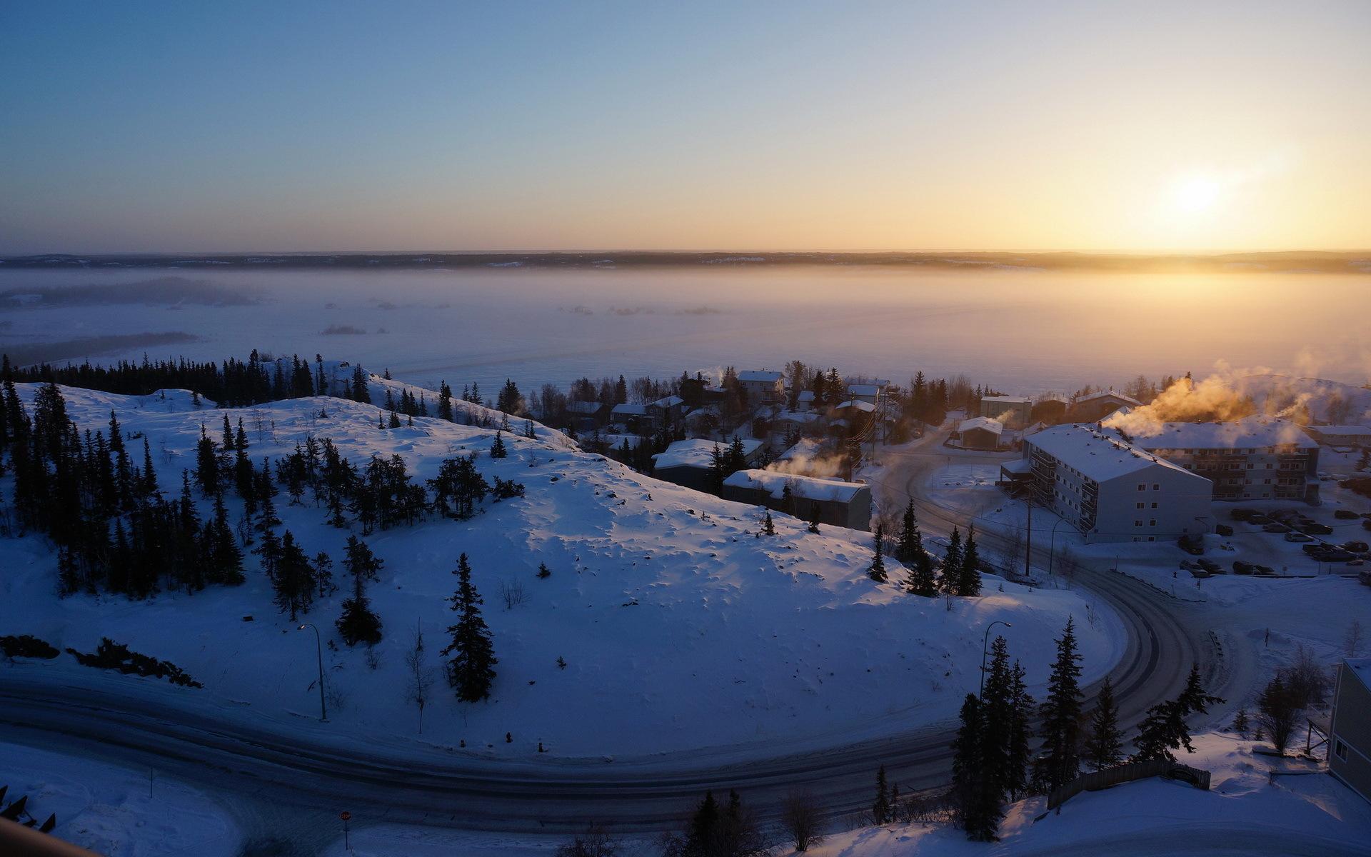 Территория зима. Йеллоунайф. Канада Yellowknife. Йеллоунайф Канада зима. Канада Йеллоунайф зимой.