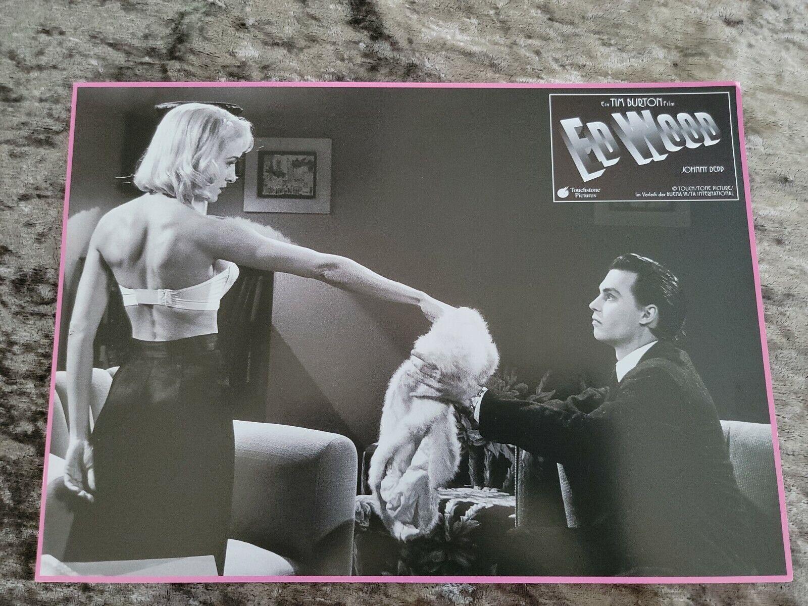 1600x1200 Ed Wood Lobby Cards Depp, Tim Burton, Sarah Jessica Parker