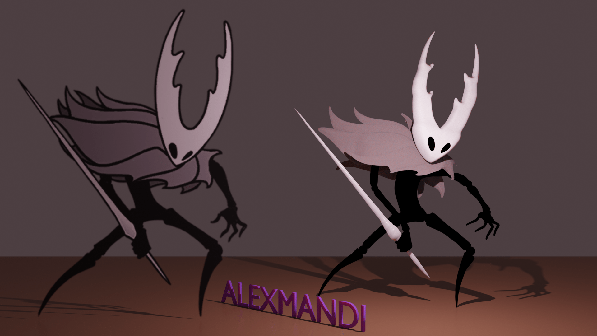1920x1080 Pure Vessel in 3D by alexmandi on Newgrounds