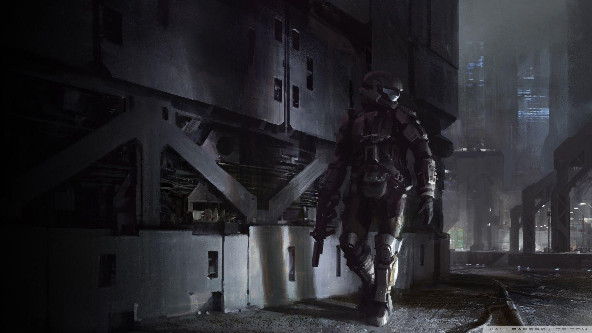 1920x1080 Download Halo 3 Odst Artwork Wallpaper 1920x1080