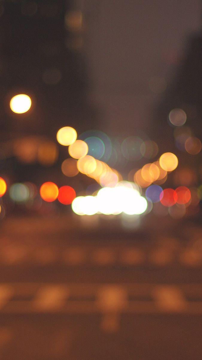 675x1200 Halo Blurry Bokeh Road IPhone Wallpaper. IPhone Wallpaper. IPhone