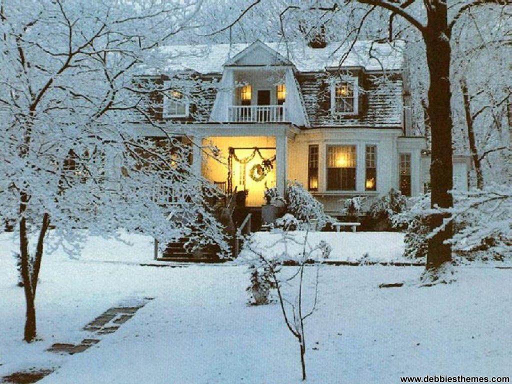 1024x768 Winter Home Wallpaper Photography Desktop Wallpaper