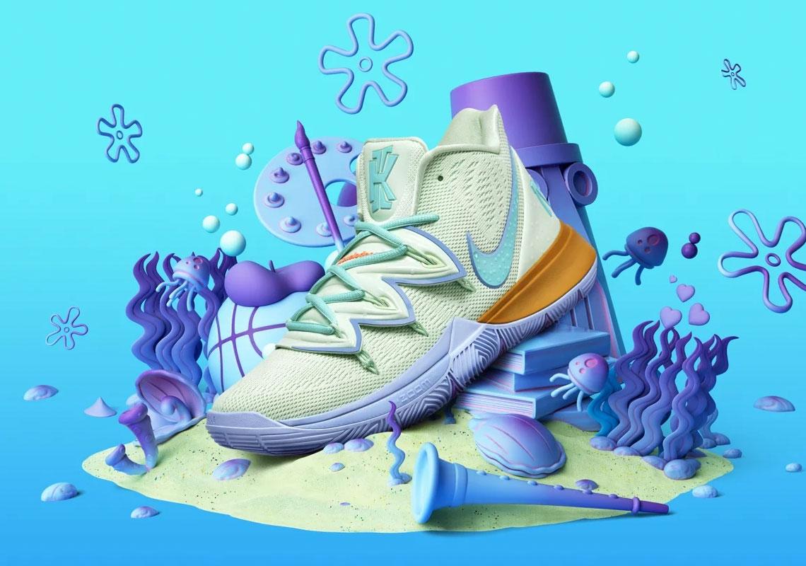 1140x800 Nike Kyrie 5 Squidward CJ6951 300