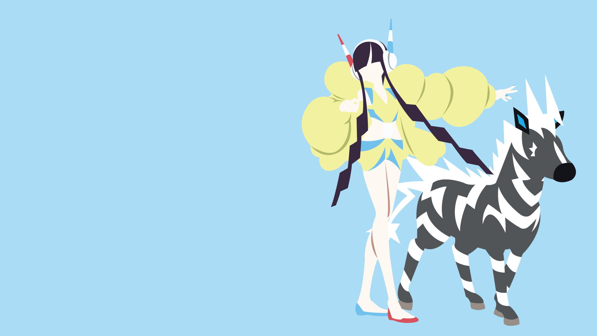 1920x1080 Elesa Black 2 White 2. Pokemon Art, Les Pokemon, Game Art