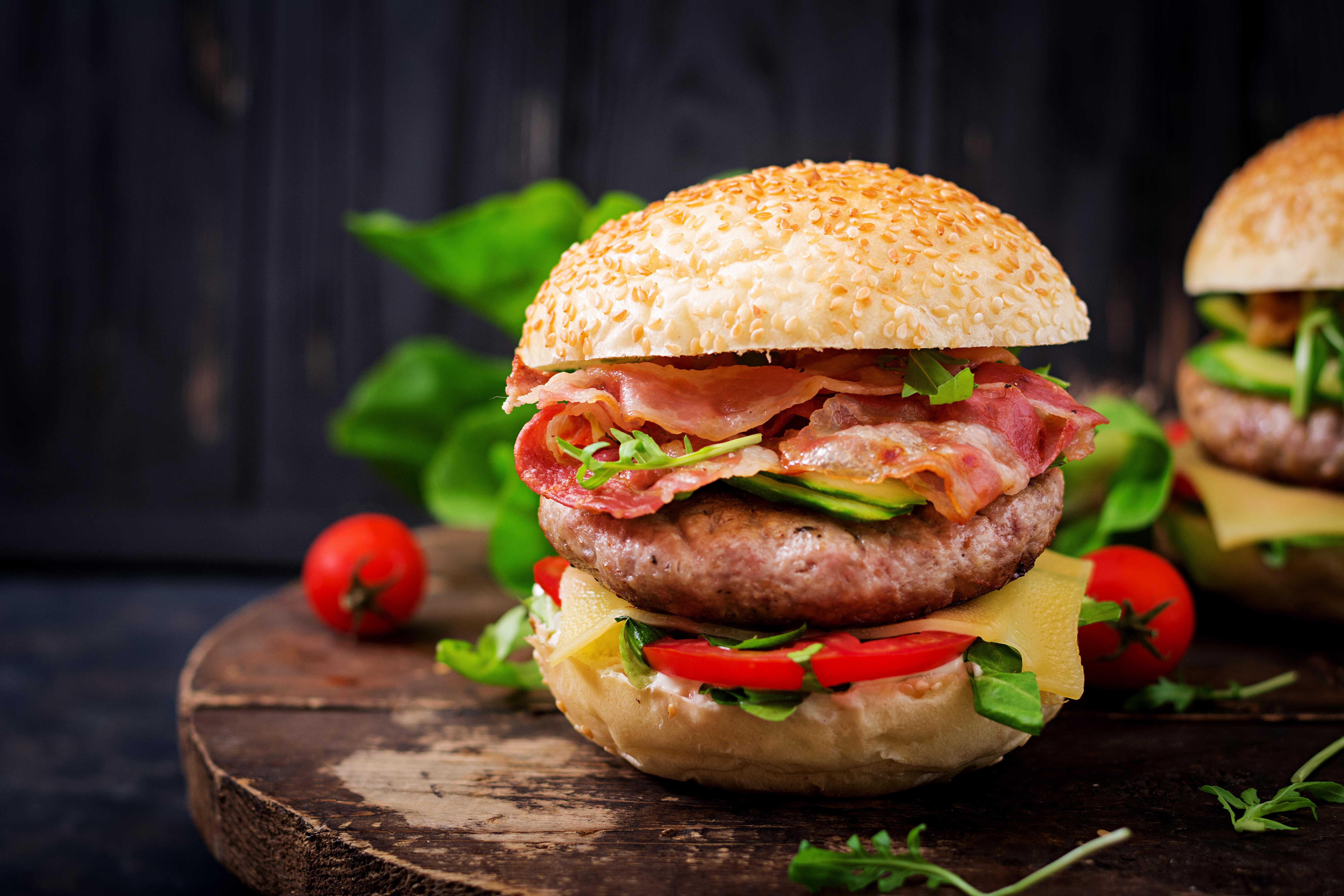 6000x4000 Full HD burger wallpaper