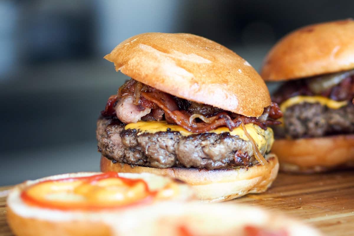 1200x800 Air Fryer Hamburgers. Love Food Not Cooking