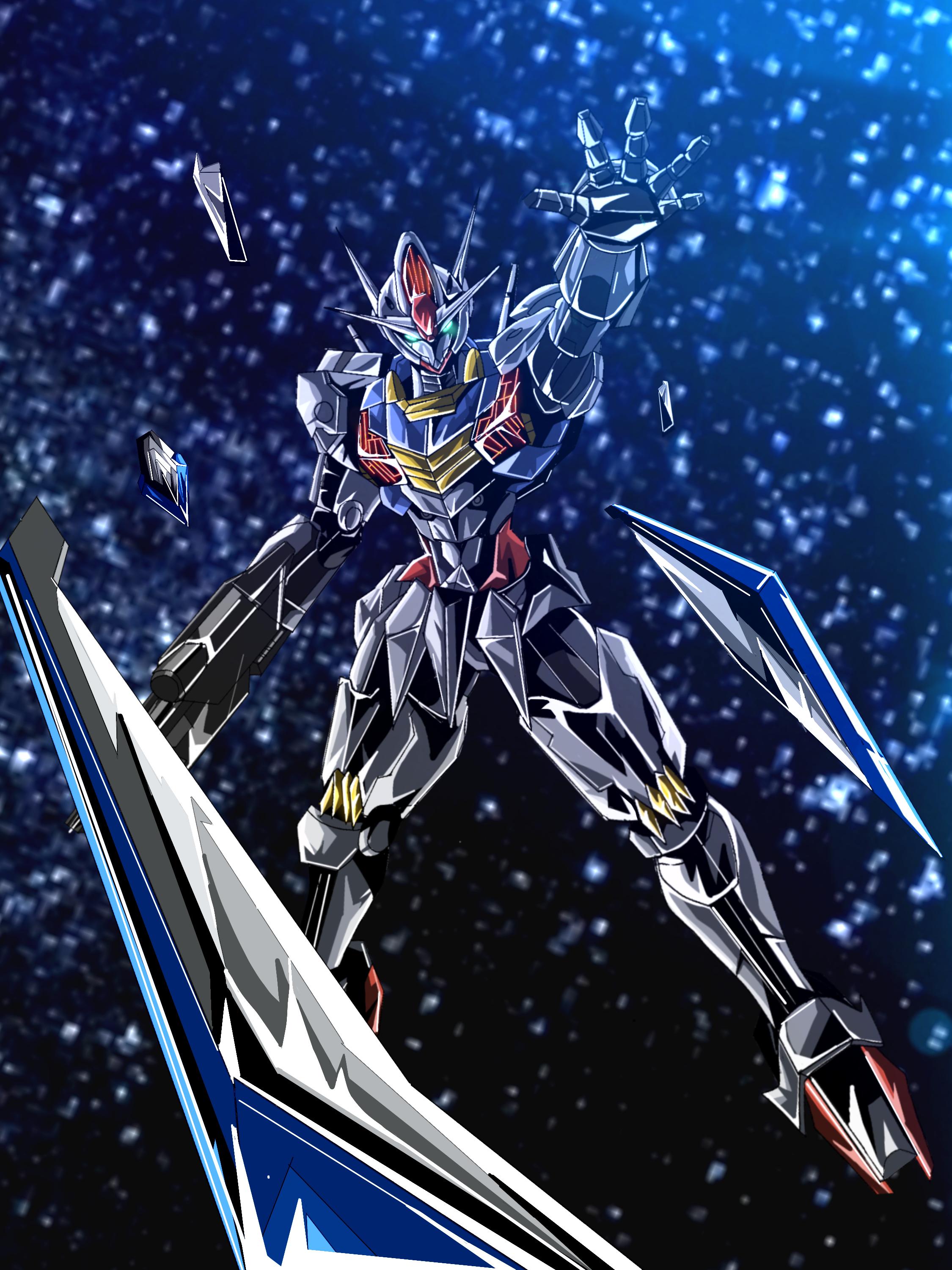 2250x3000 Anime Mechs Mobile Suit Gundam THE WiTCH FROM MERCURY Gundam Aerial Gundam Super Robot Taisen Artwor Wallpaper:2250x3000