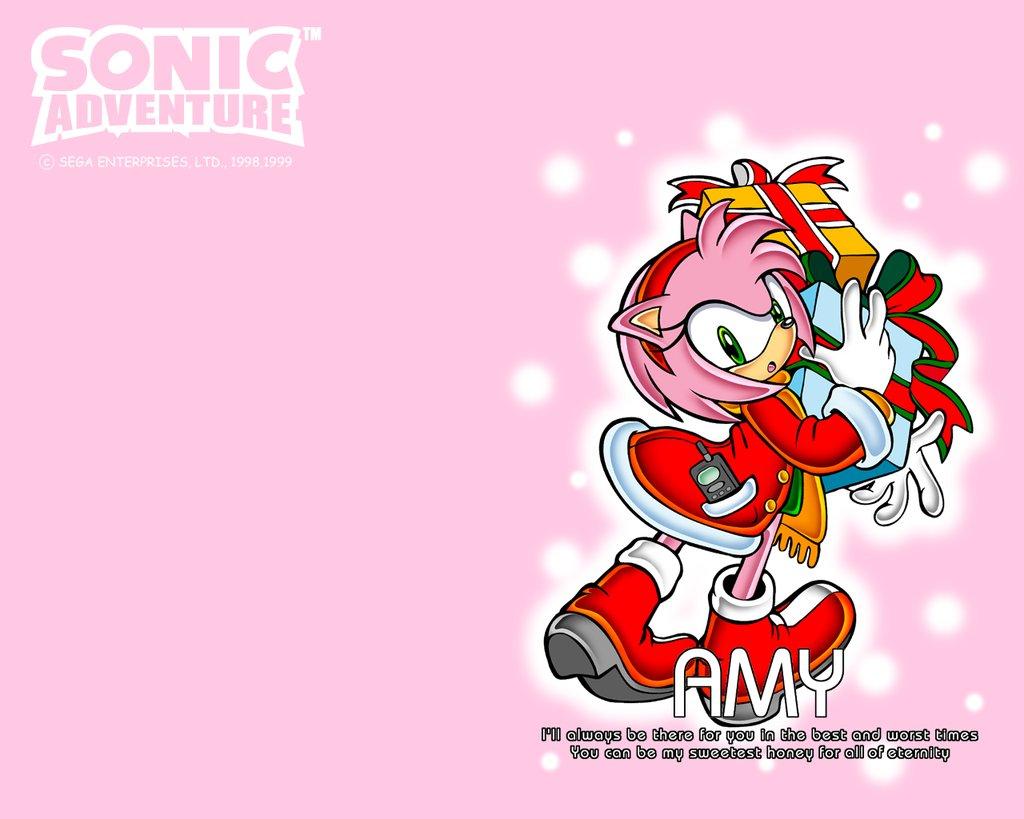 1024x819 Sonic The Hedgeblog Rose Christmas Wallpaper from the Sonic Team website in 1999. In addition, a 1920x1080 edit can be found here