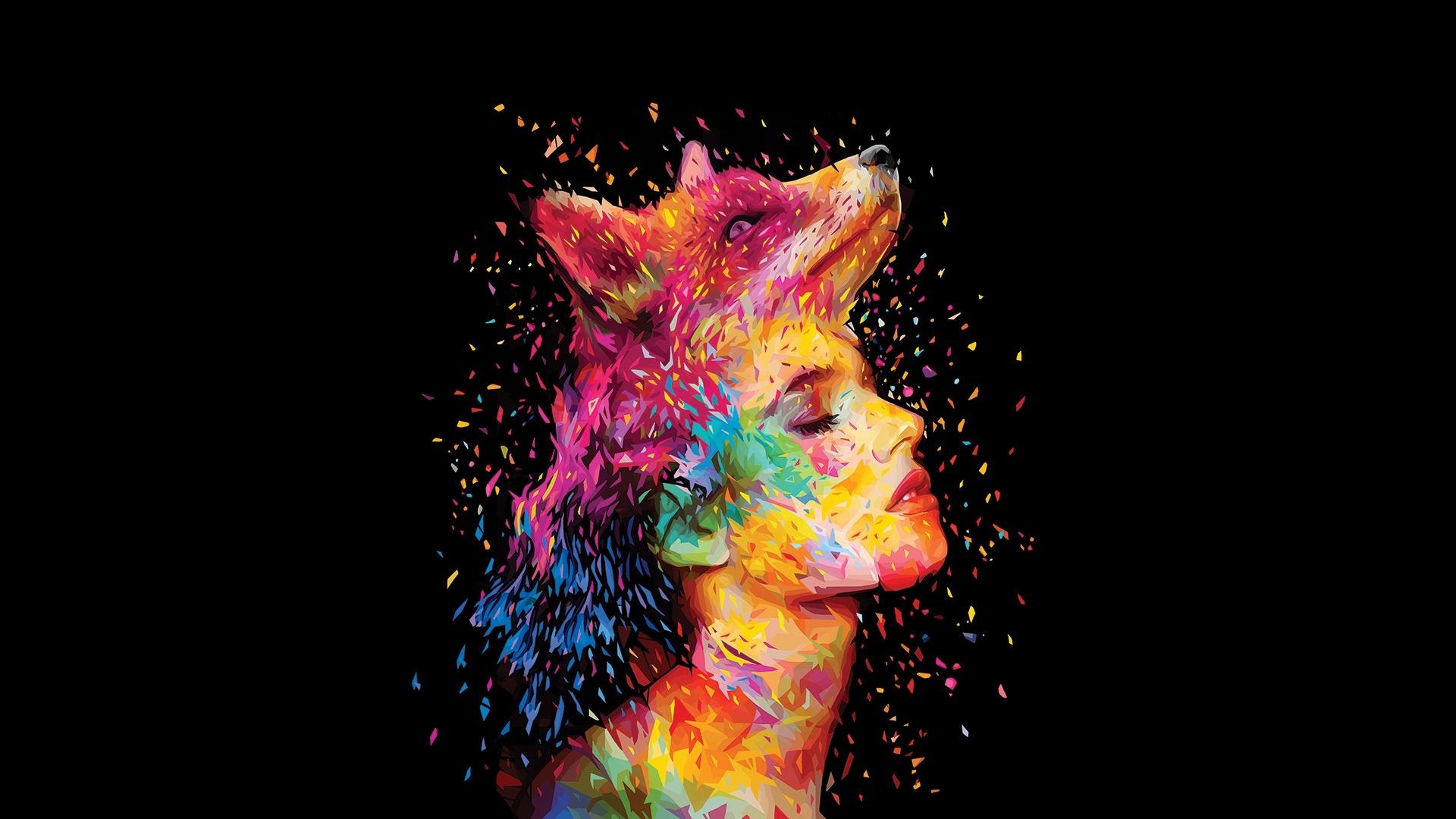 Colorful Woman Wallpapers - Top Free Colorful Woman Backgrounds ...
