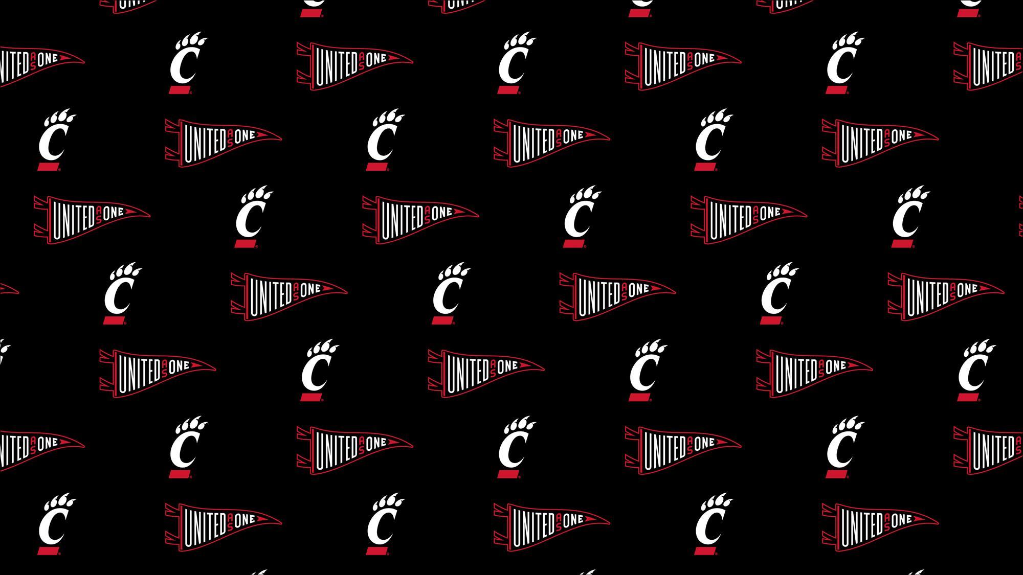 2000x1125 Zoom Meeting Background of Cincinnati Athletics
